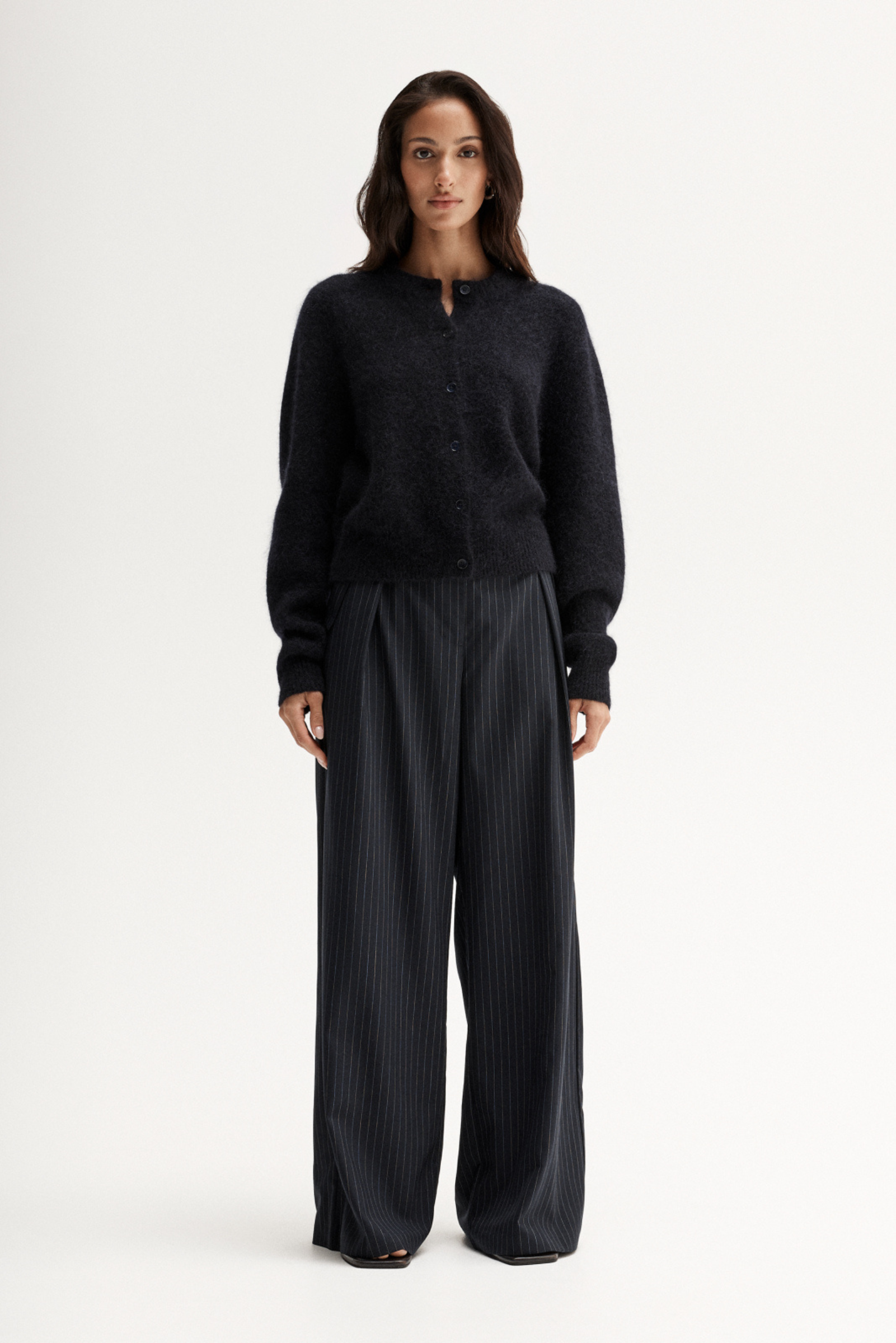 Abigail Knit Cardigan - Navy