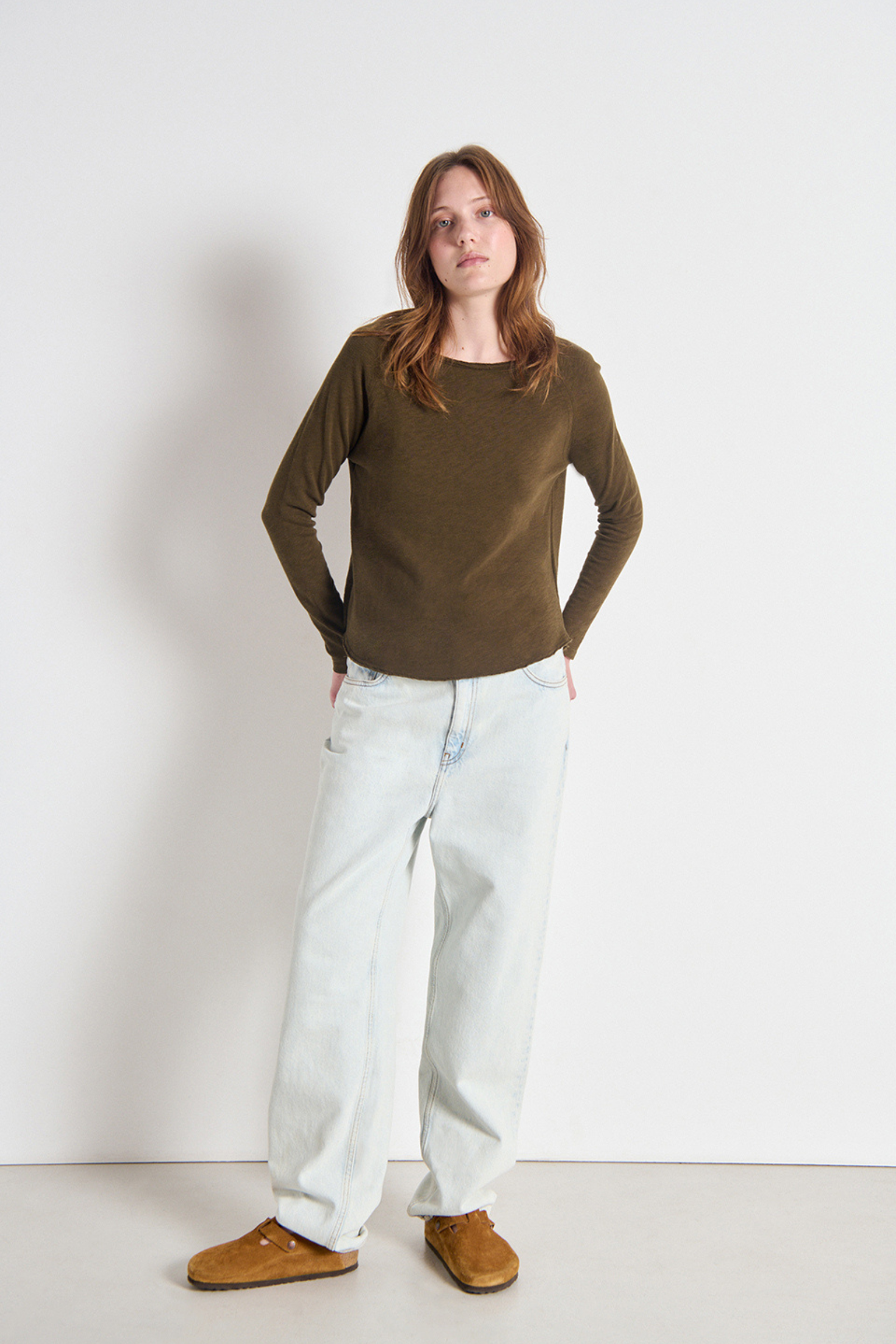 Sonoma L/S Tee - Vintage Wood