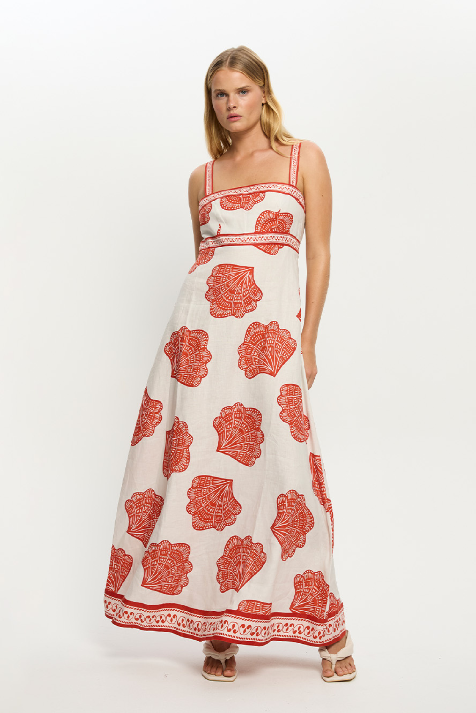 Zula Maxi Dress - Red