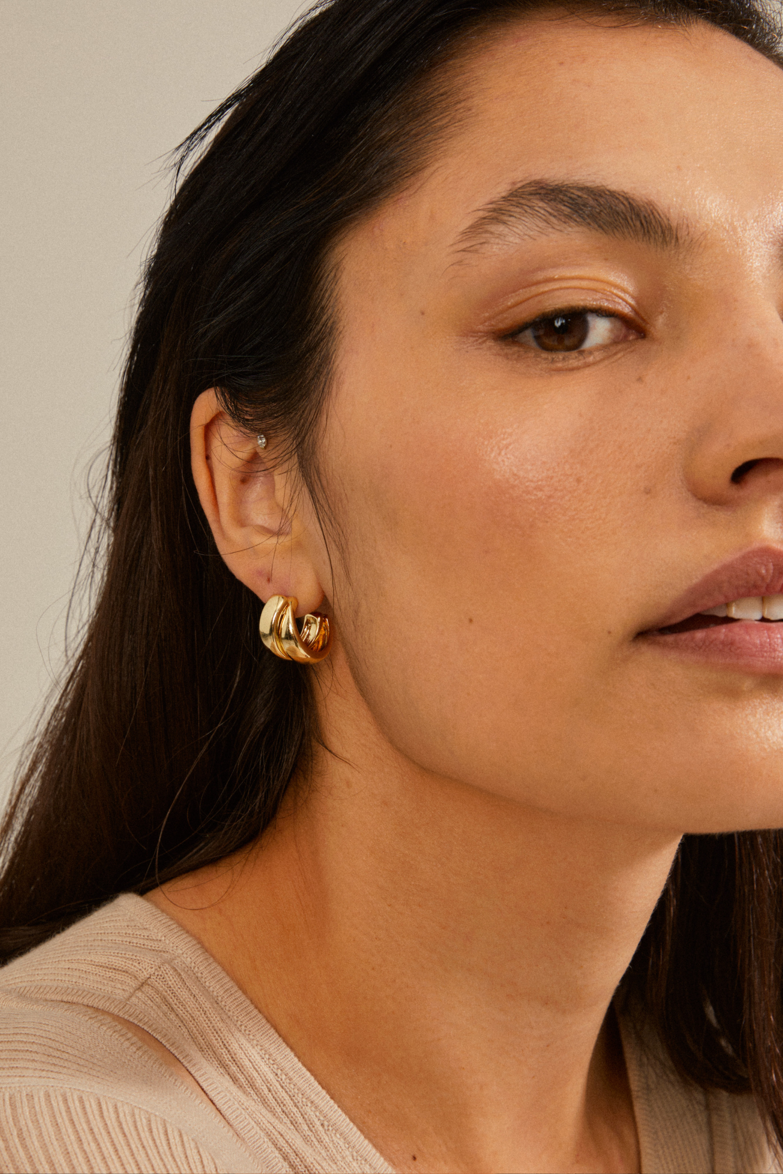 Orit Recycled Earrings - Gold