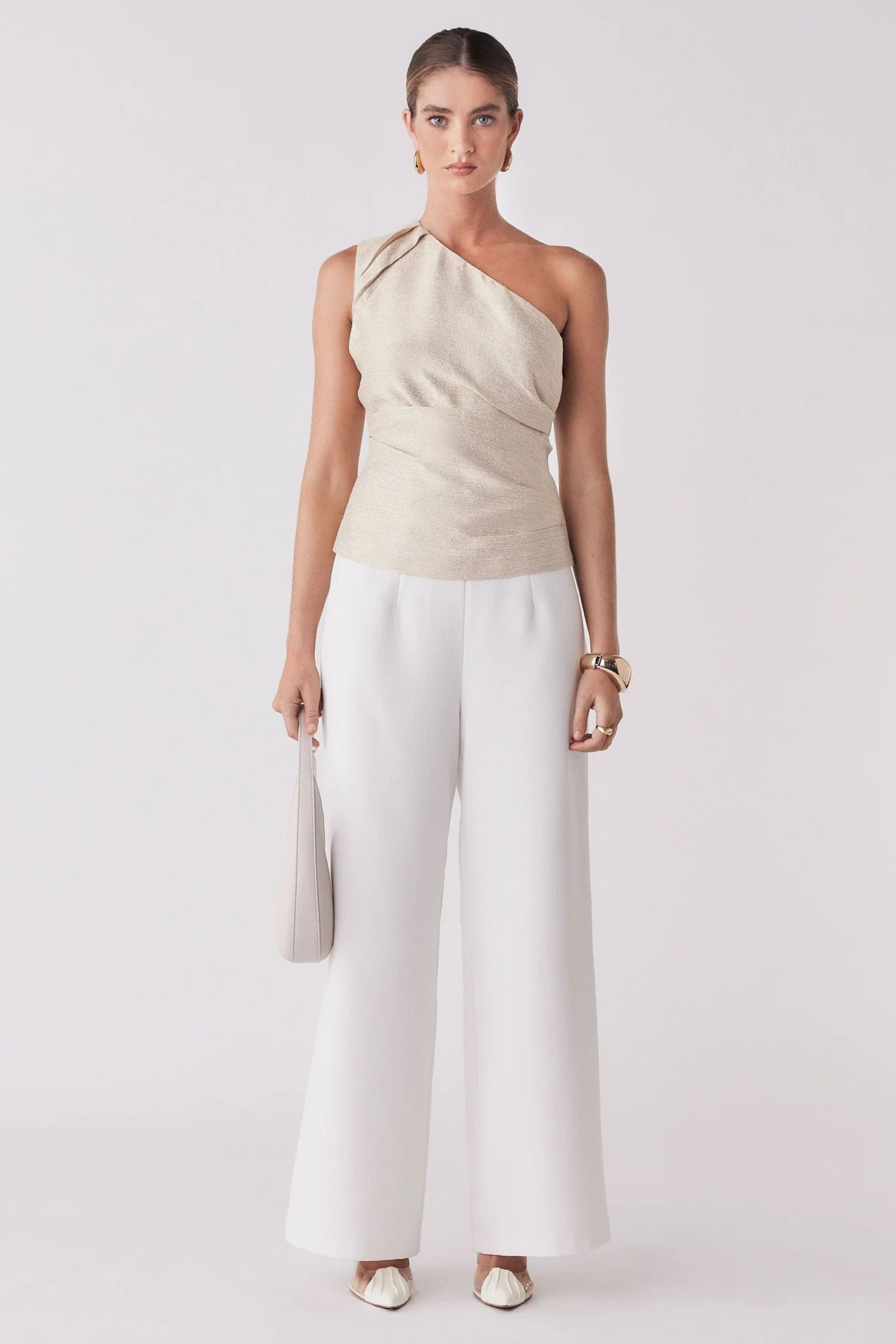 Golden Hour Top - Light Gold