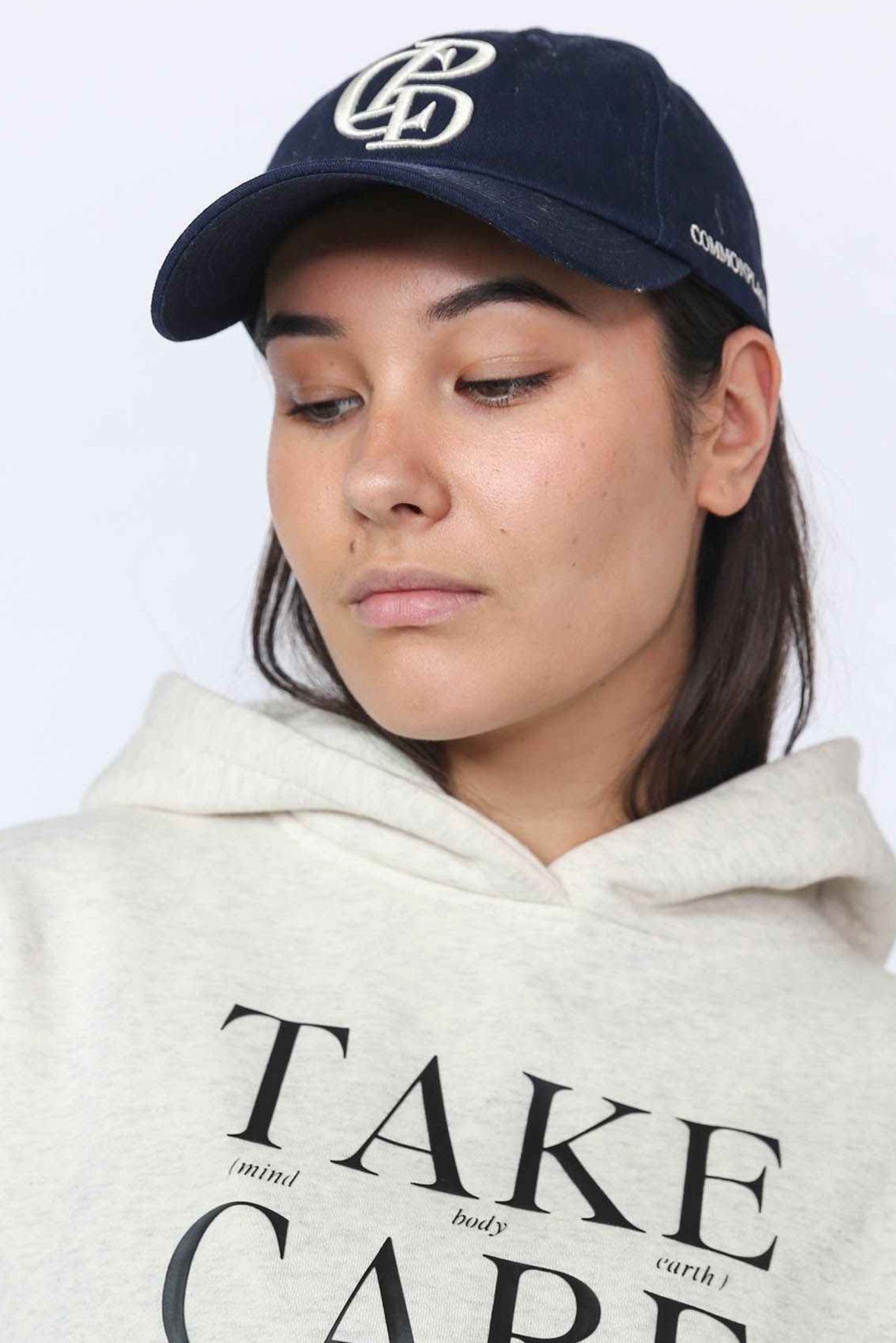 Classic Cap - Navy & Cream