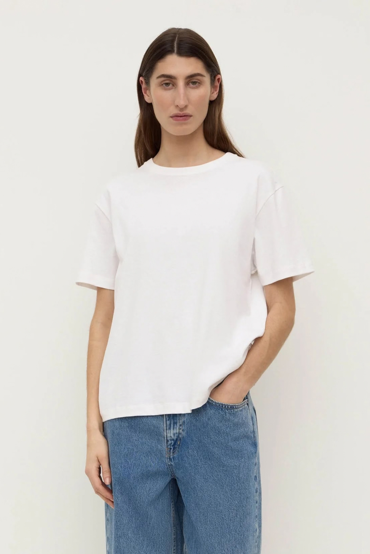 Organic Base Tee - White