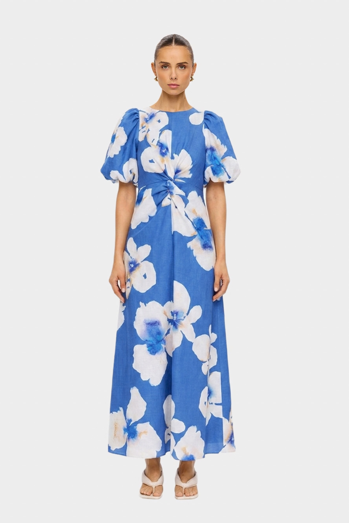 Rowena Maxi Dress - Blue