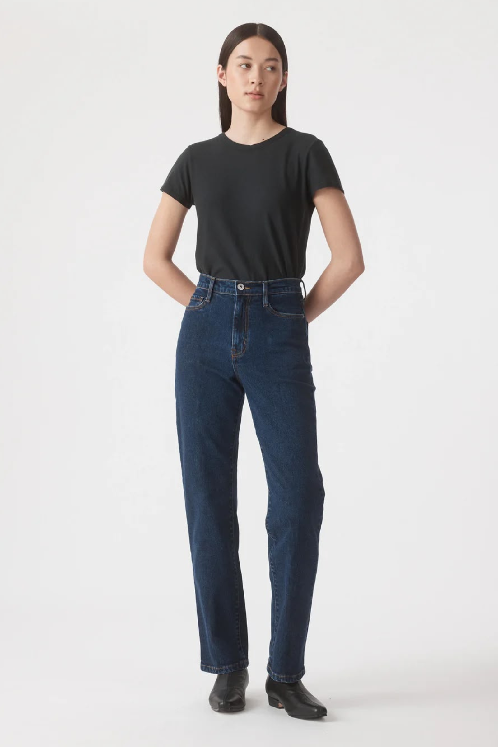 Zoe Straight Leg Jeans - Tide