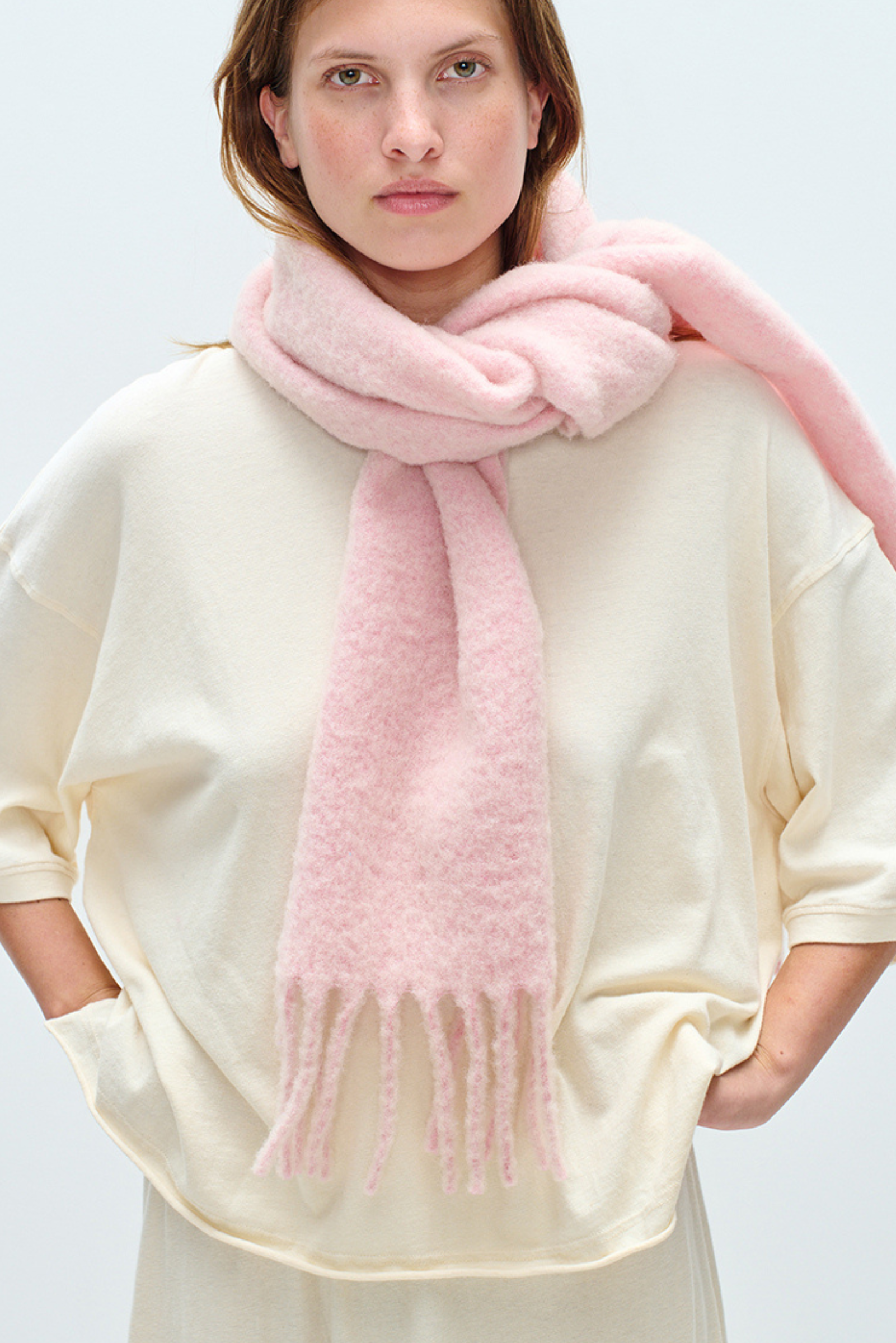Hizlaw Scarf - Light Pink