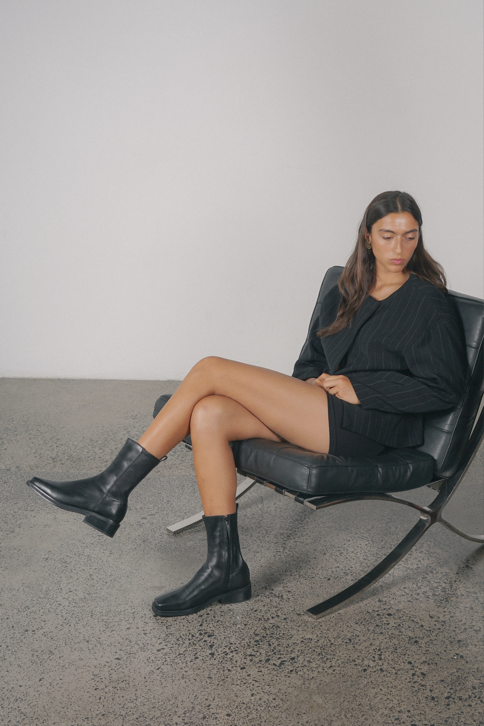 Vinnie Ankle Boot - Black