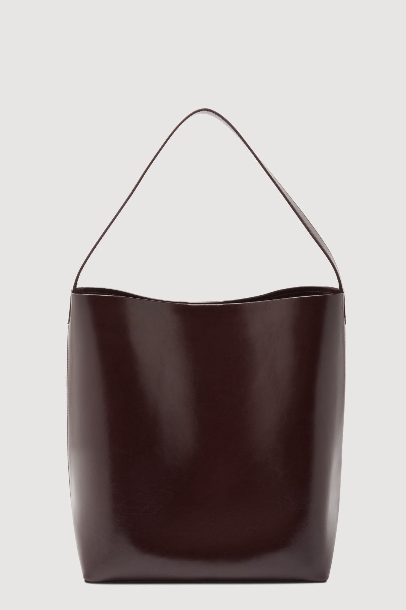 Nova Leather Shoulder Bag - Wine