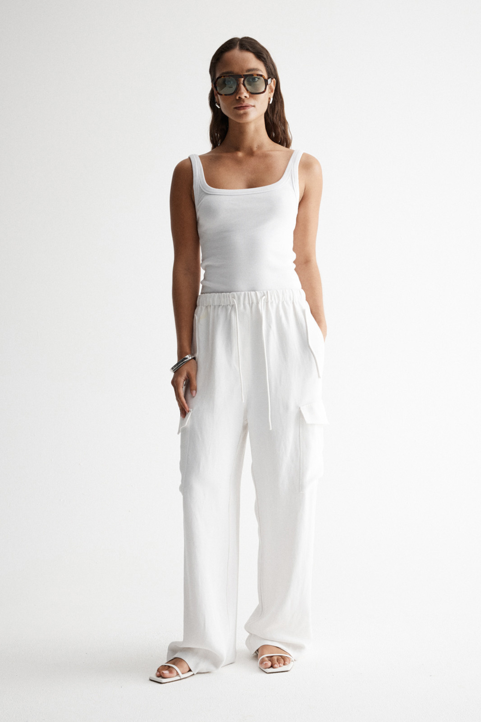 Persi Tank - White