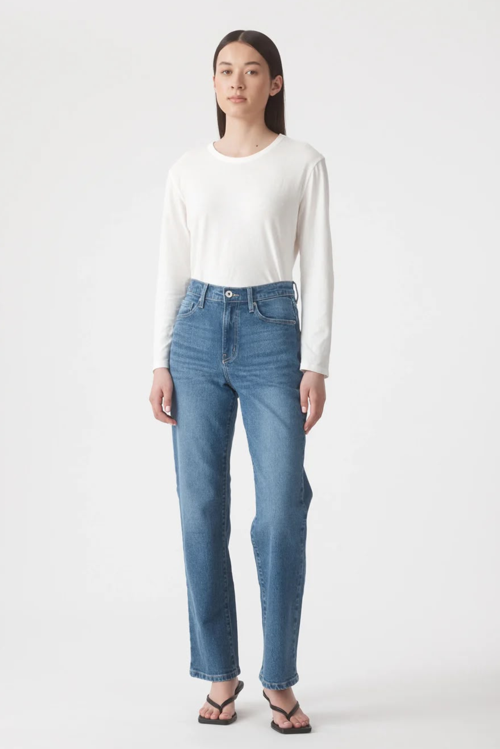 Zoe Straight Leg Jeans - Liberty