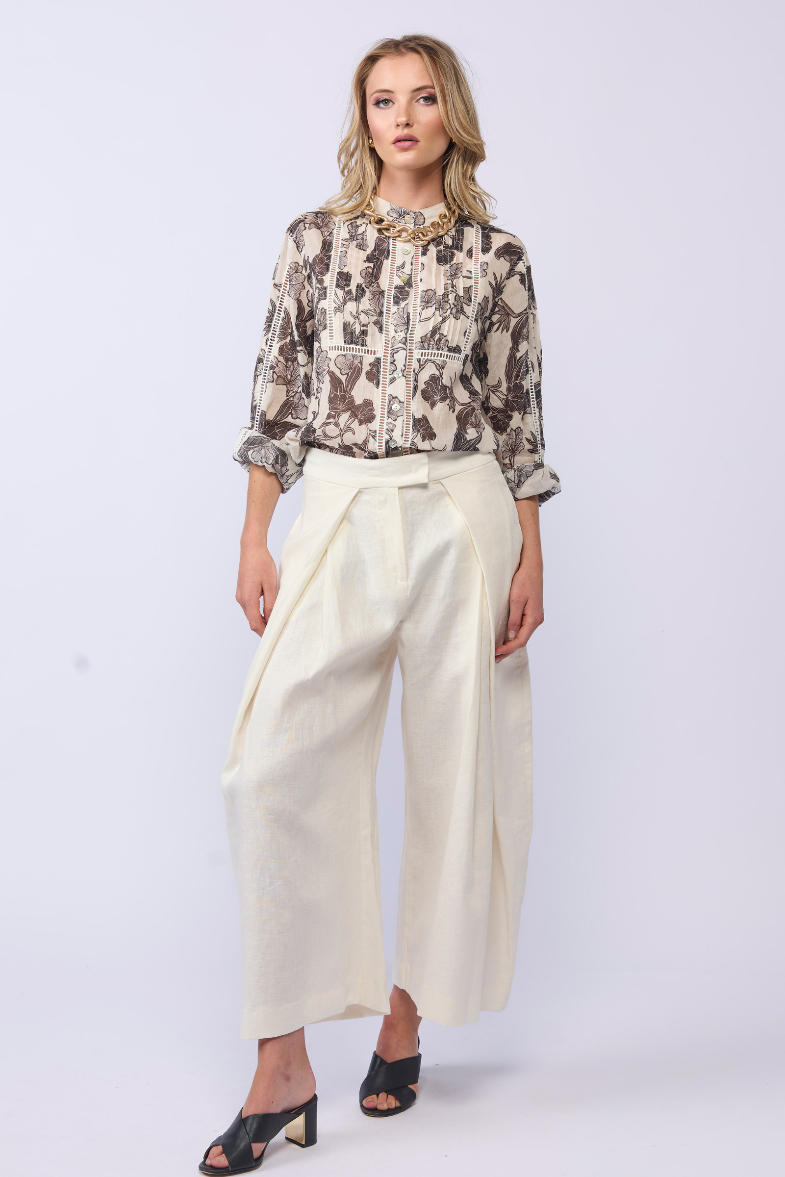 Reign Shirt - Sepia