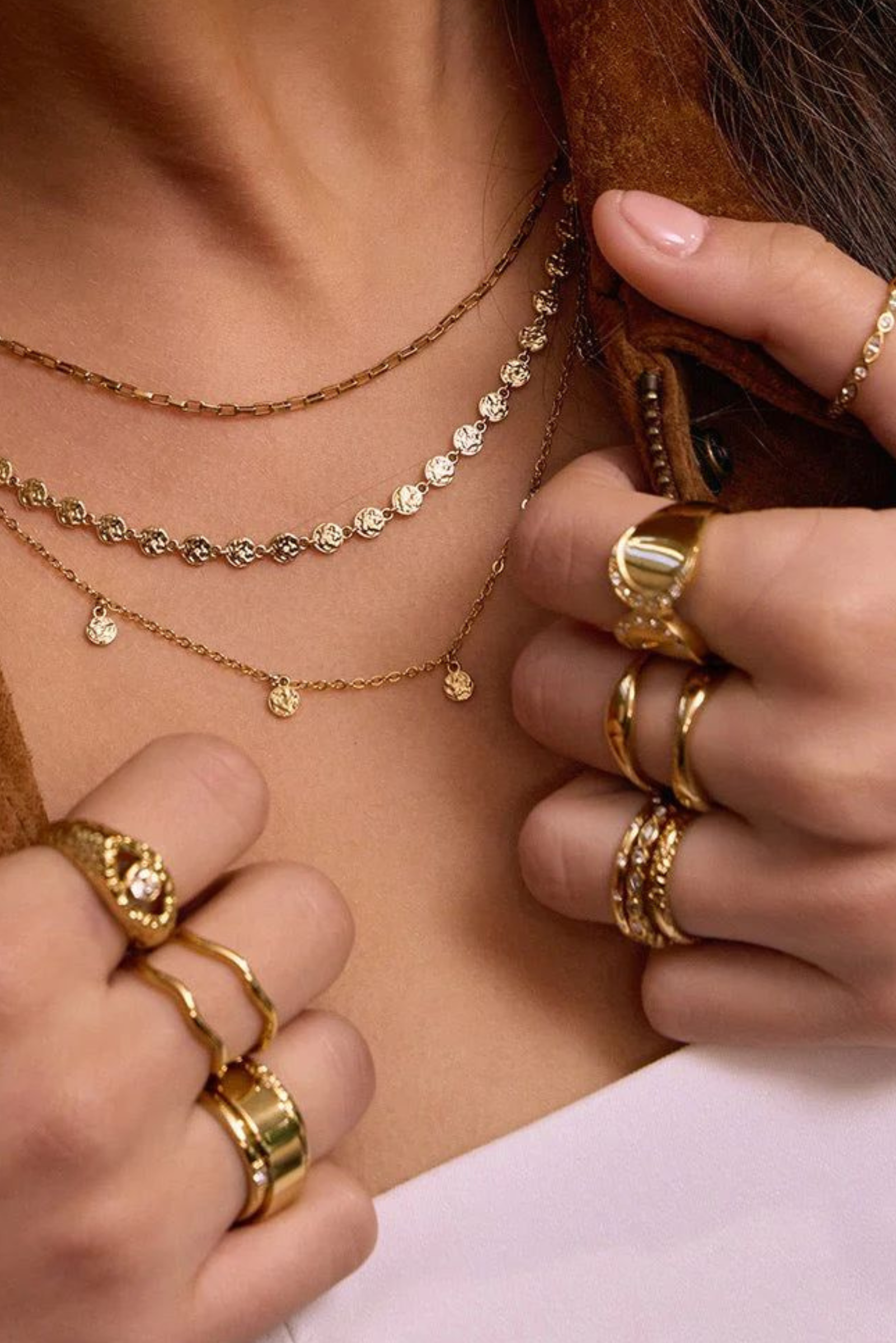 Zahara Necklace - Gold