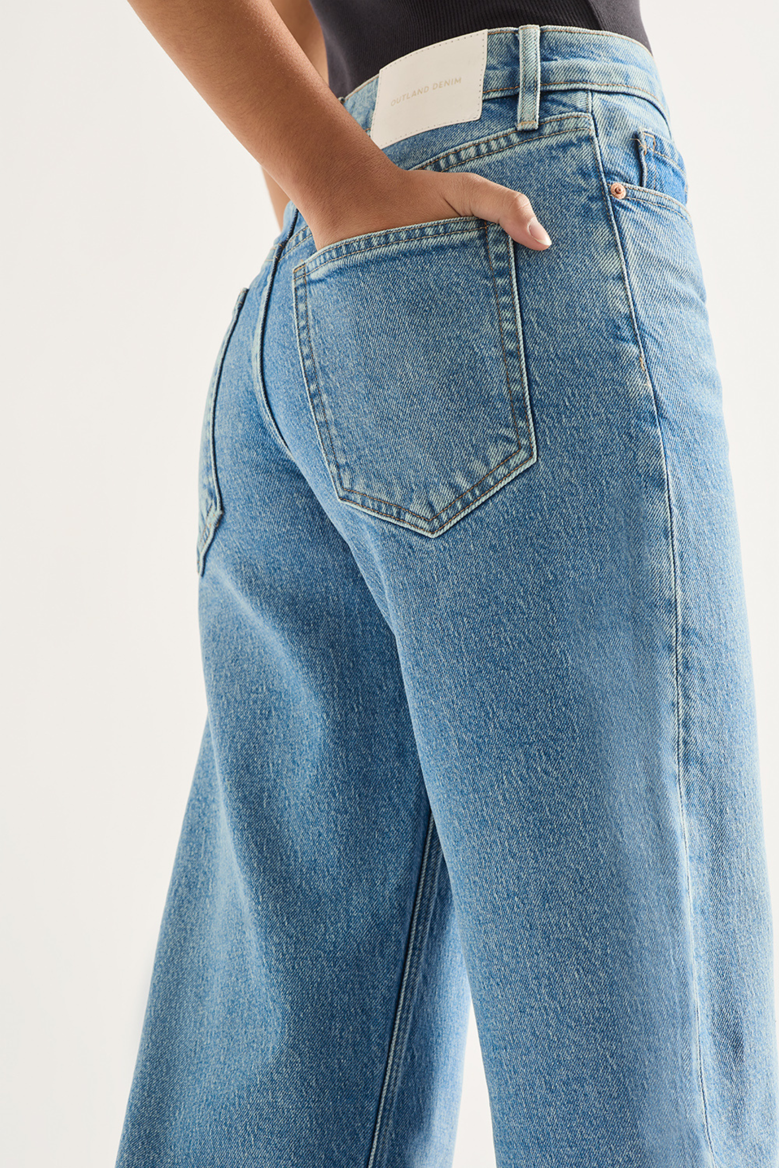 Outland Mia Jeans - Cadence Blue