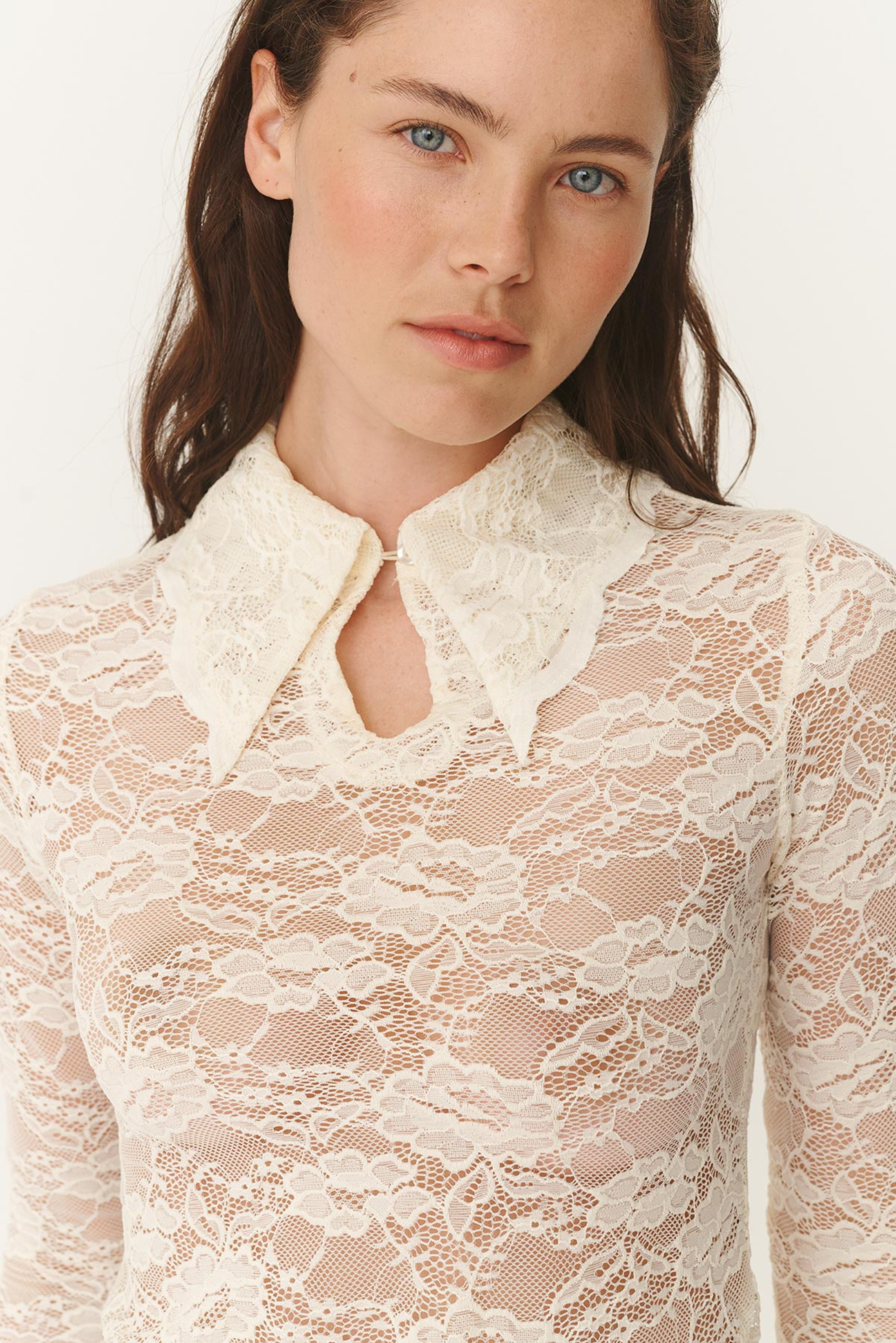 Charlotte Rose Lace Top - Butter