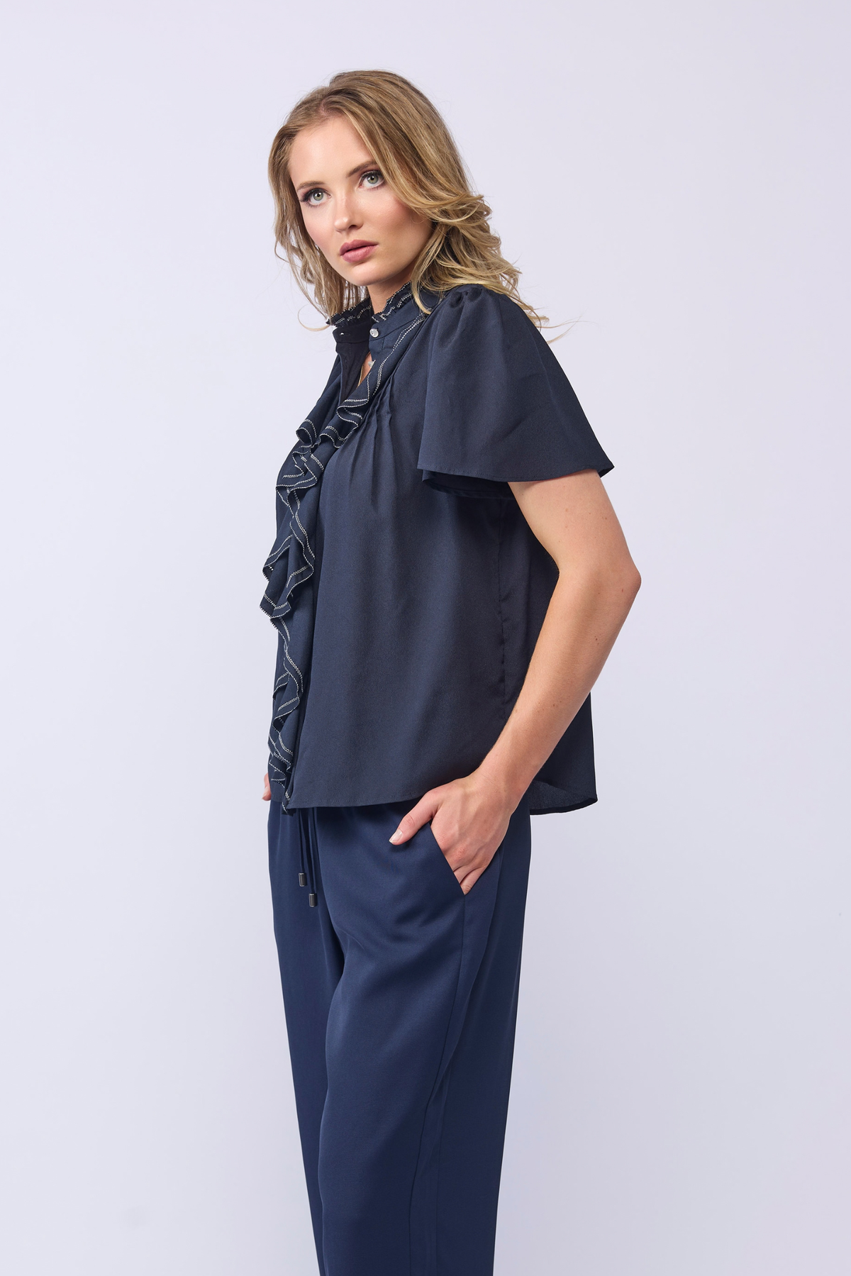 Cassie Blouse - Ink