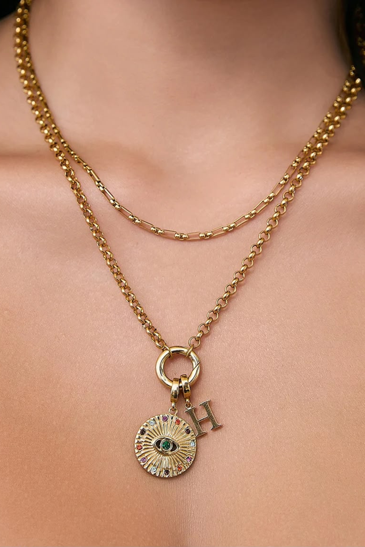 Halo Charm - Gold