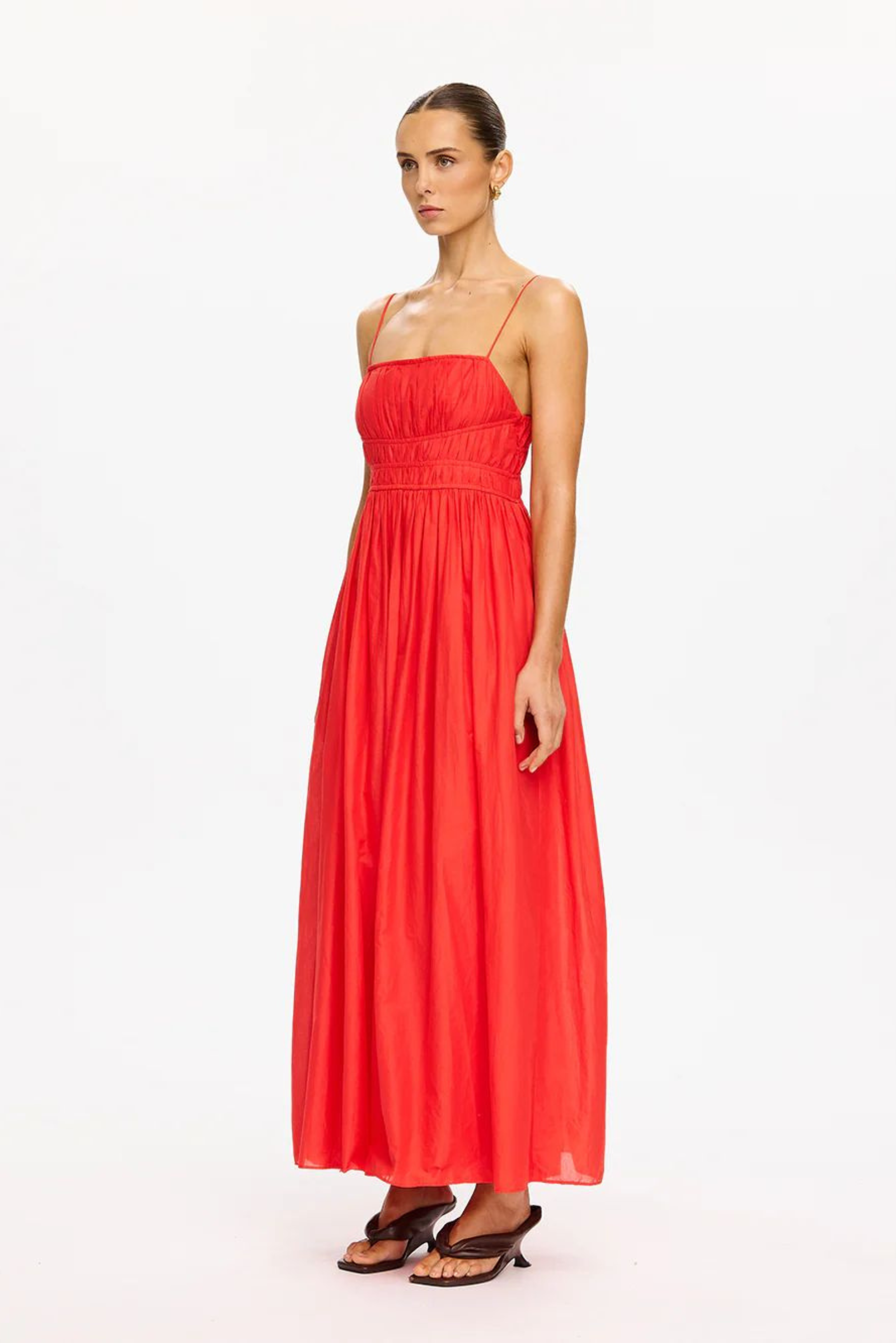 Fiona Maxi Dress - Red