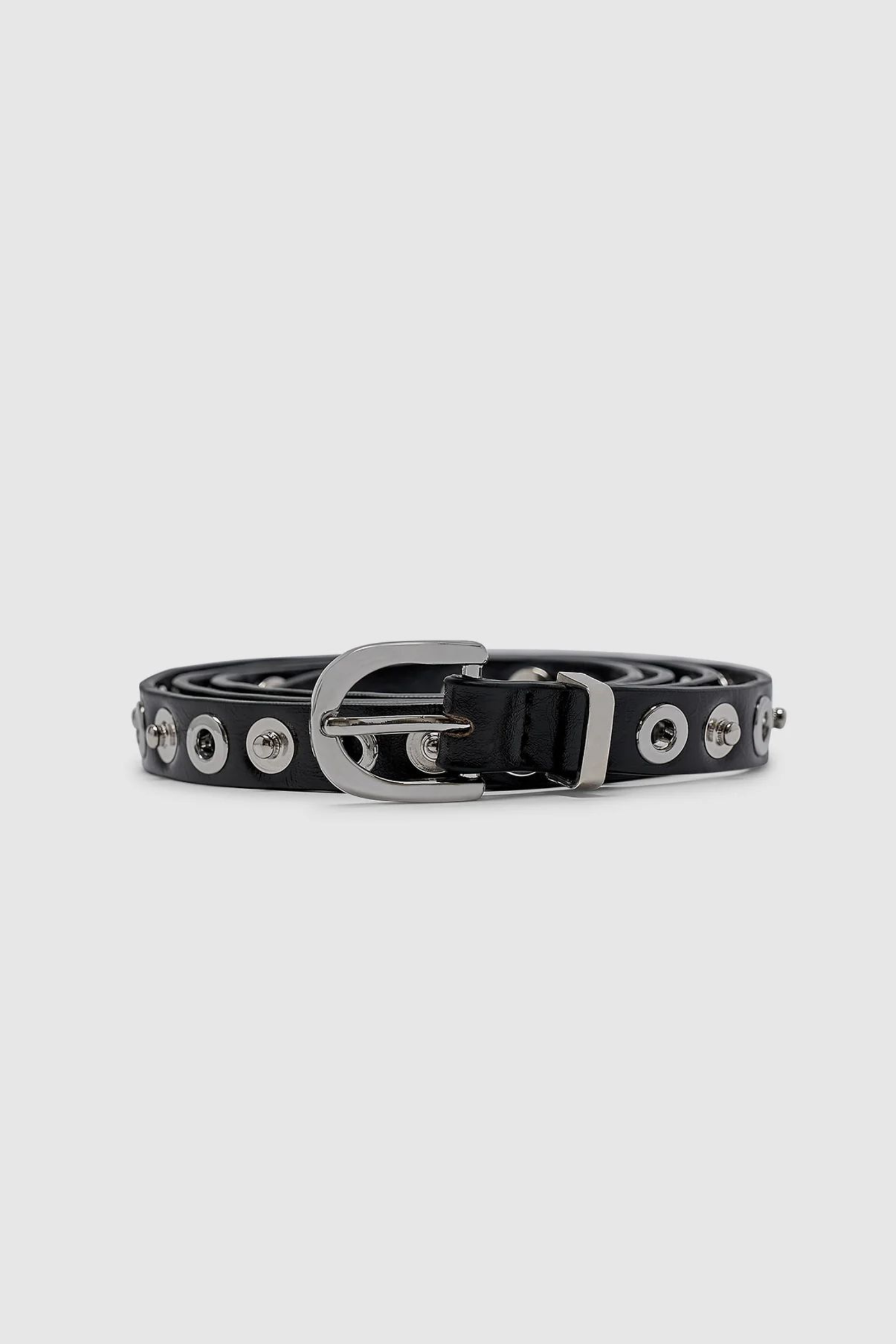 Eyelet Belt - Black