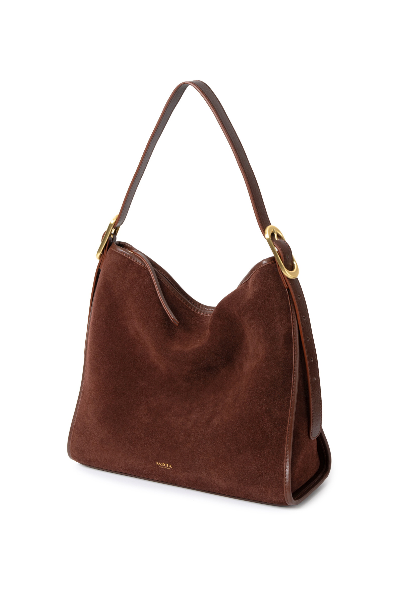 The Moretto Bag - Cocoa Suede