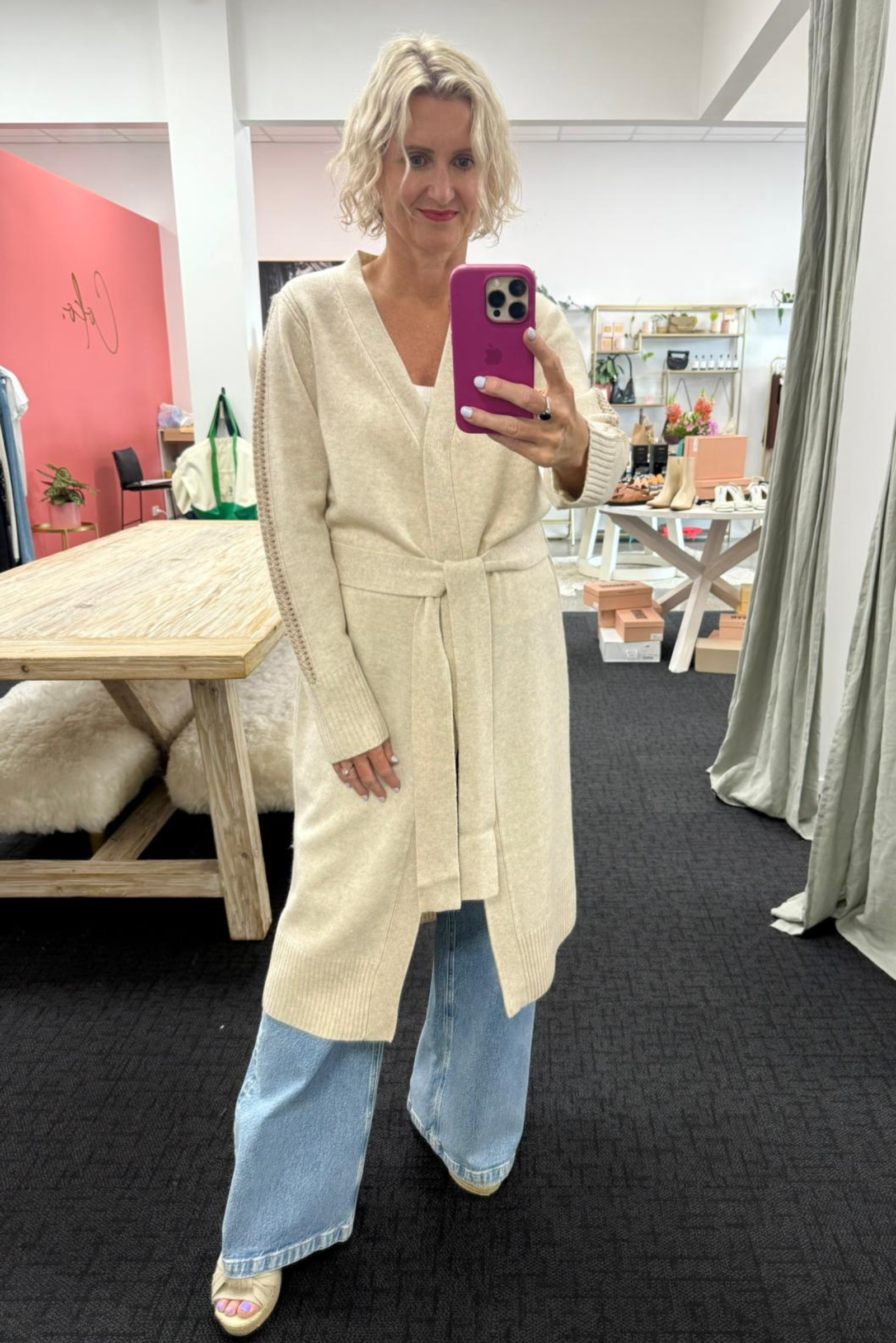 Put back online Cashmere Blend Cardigan N.168W - Shell