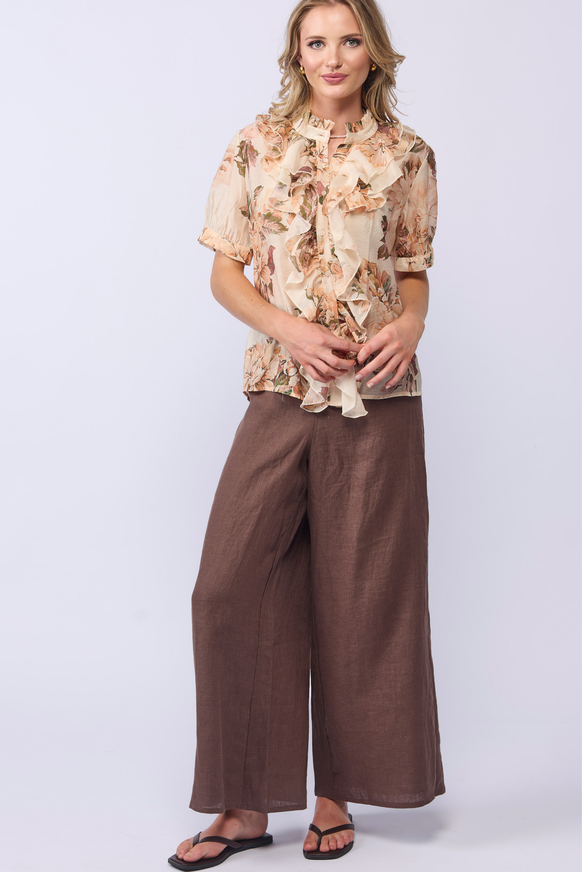 Wish Blouse - Blush Bloom