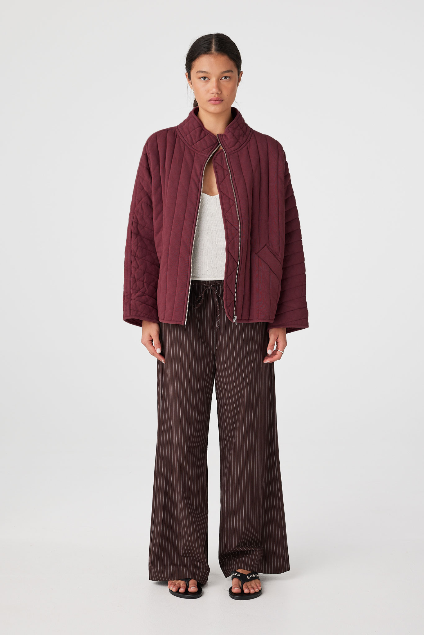 Tessa Jacket - Merlot