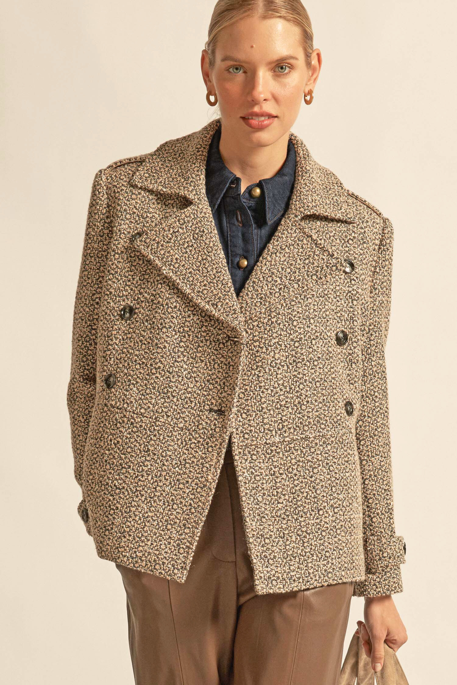 Revel Jacket - Shell Boucle