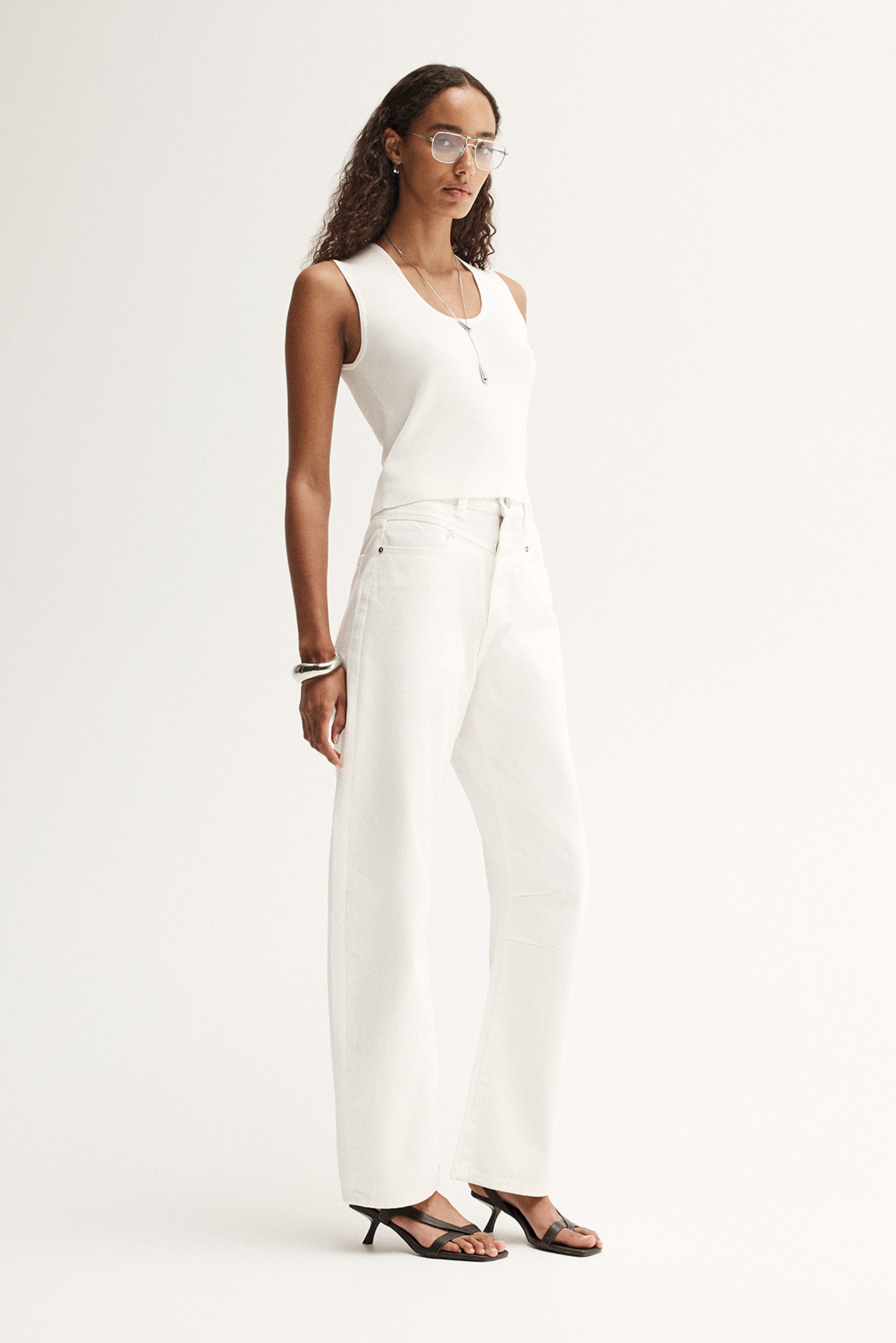 Chelsea Jeans - White