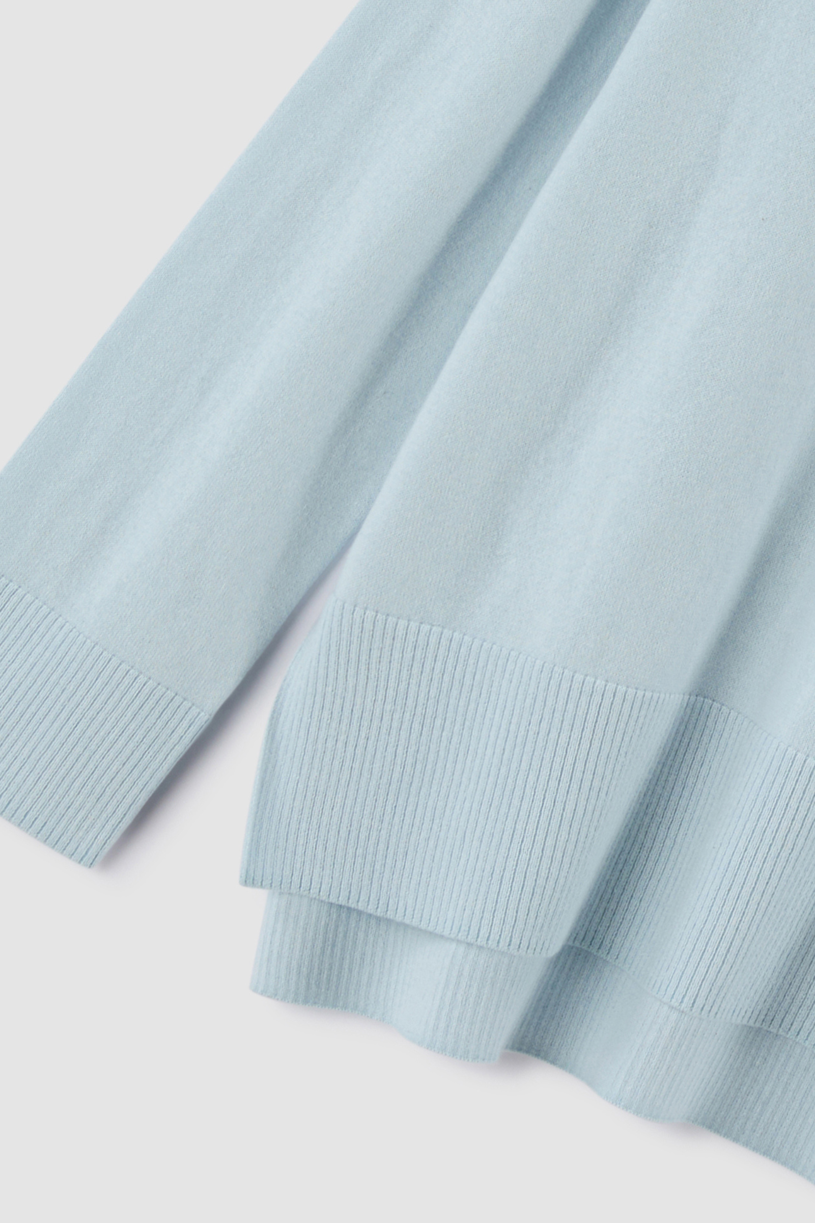Long Line V Neck N.2404 - Sea Spray