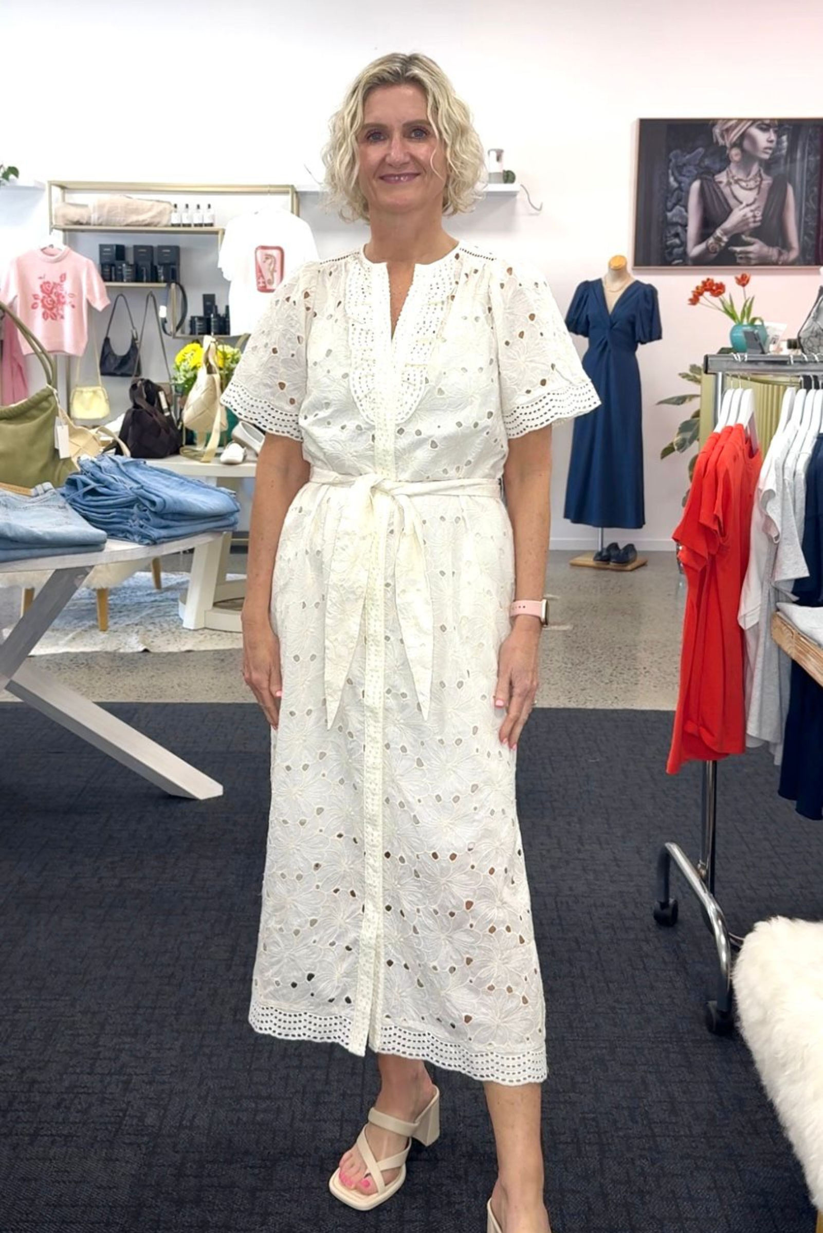 Voyage Dress - Cream