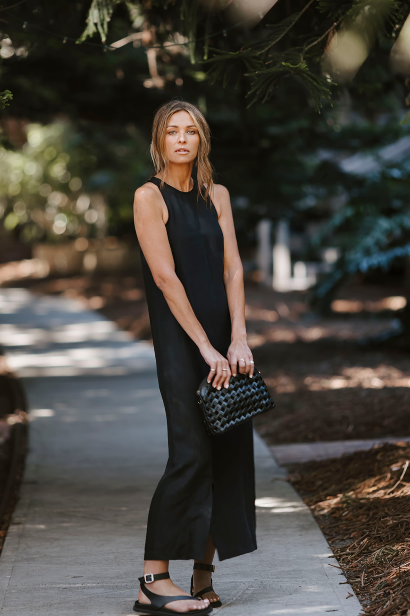 Aria Maxi Dress - Black