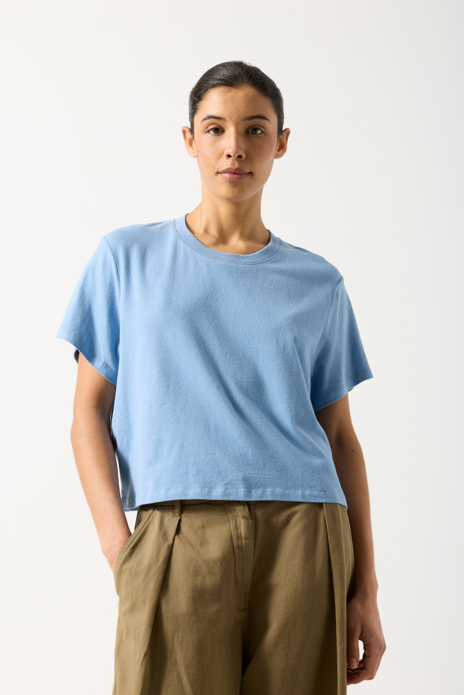 Ypawood S/S Tee - Blue