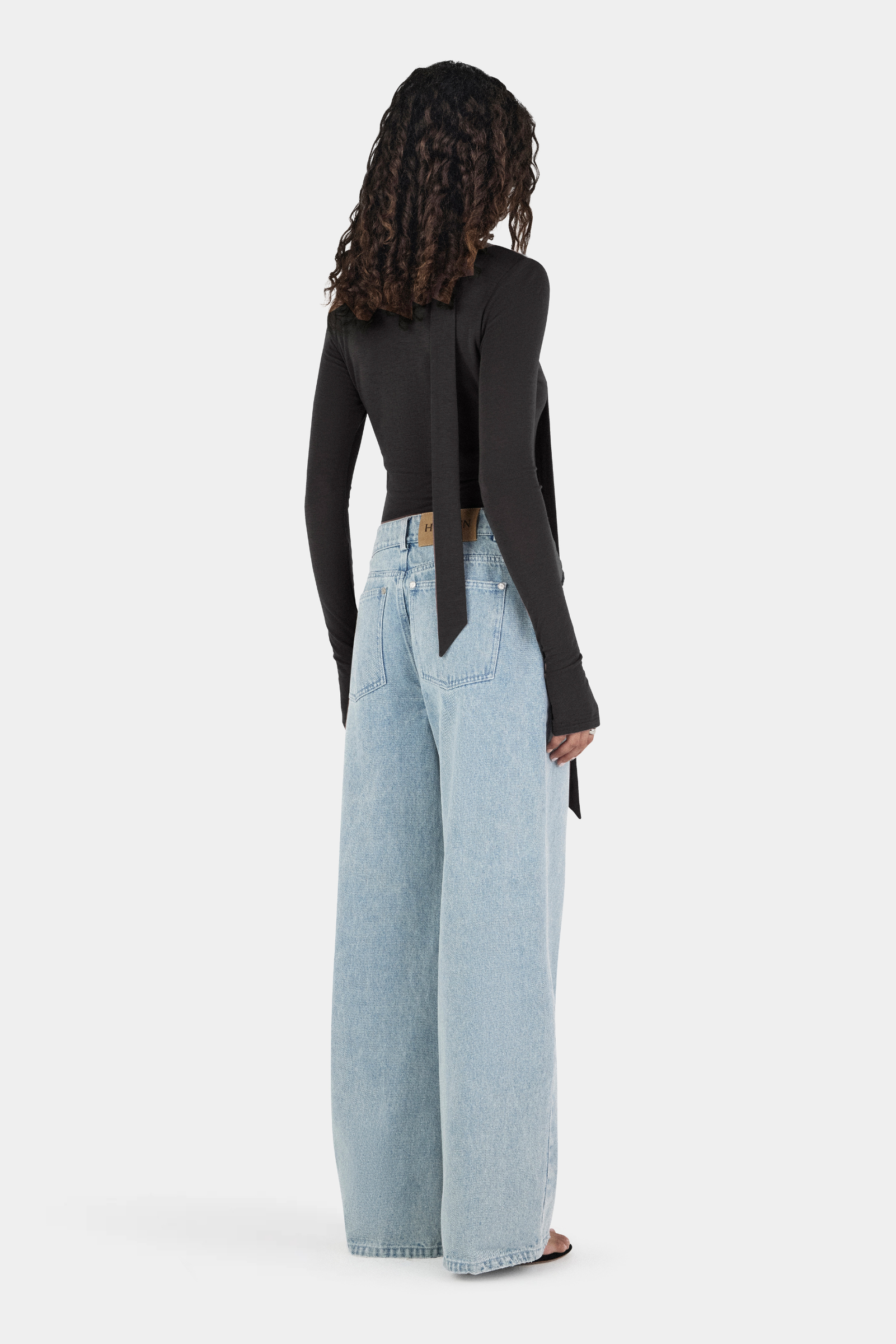 Vinny Wool Top - Charcoal