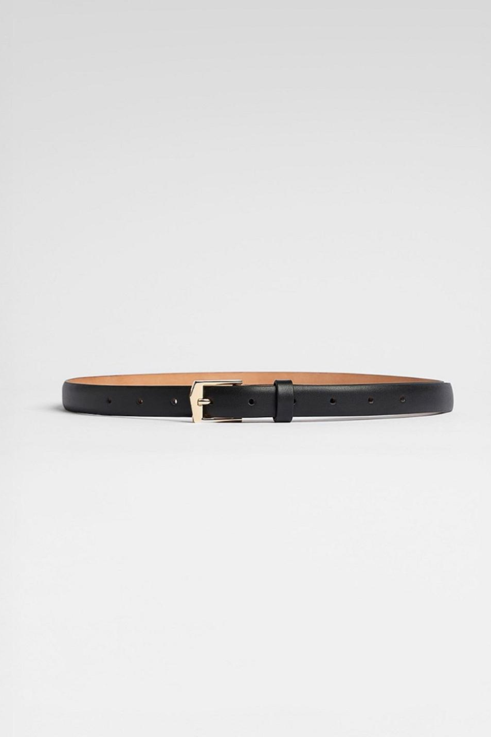 Ida Belt Slim - Black/Gold