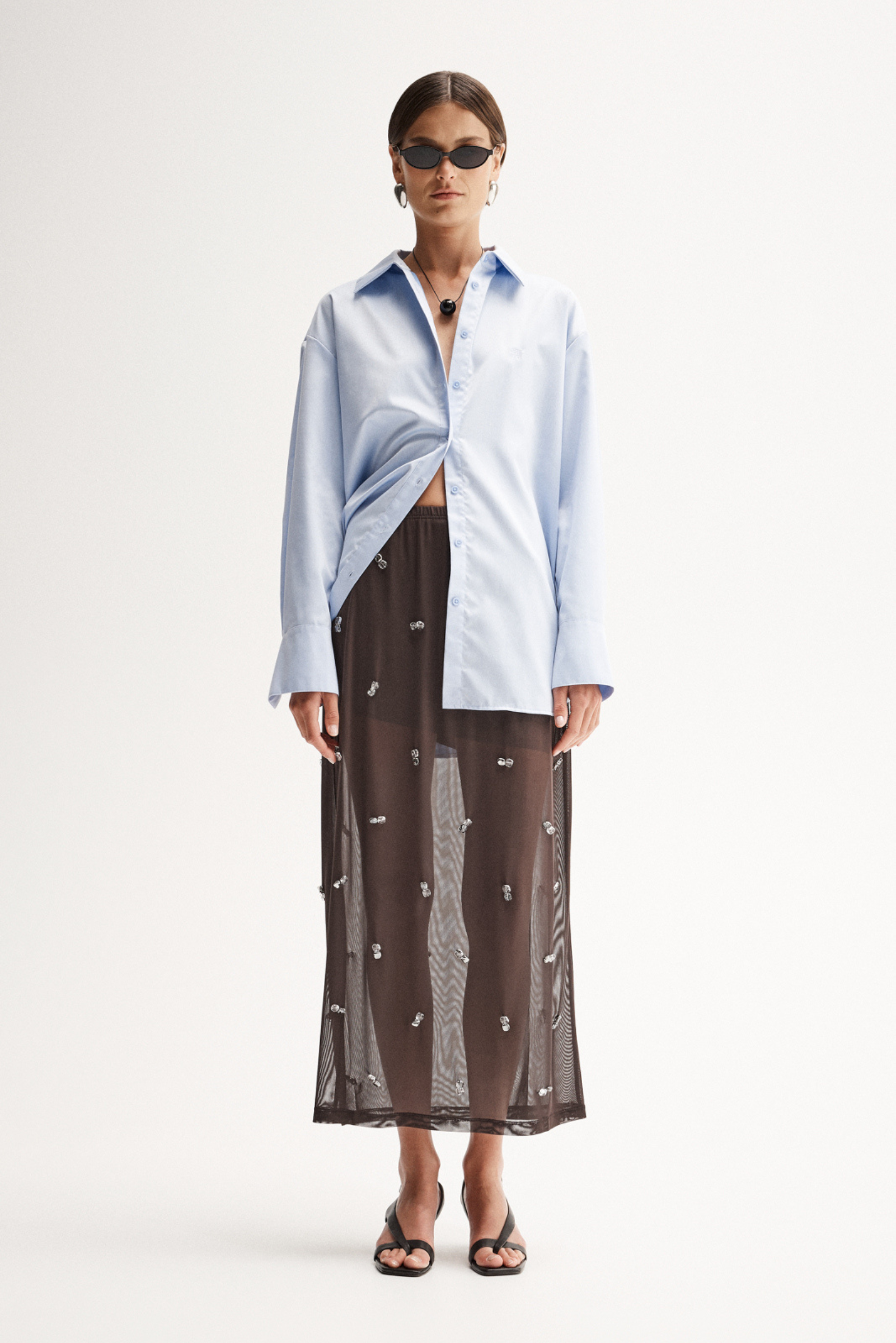 Elara Skirt - Chocolate