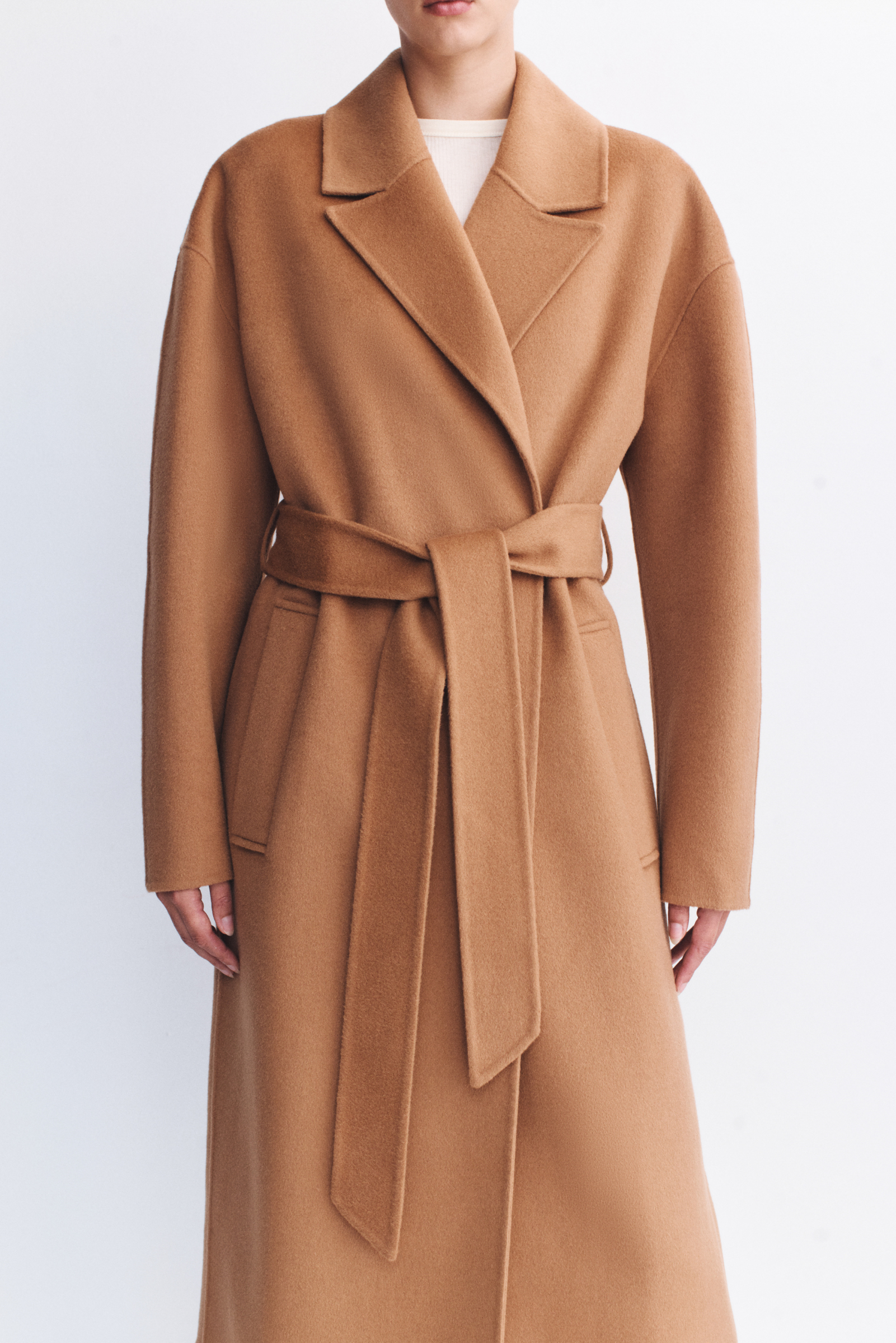 Ivy Wool Coat - Camel