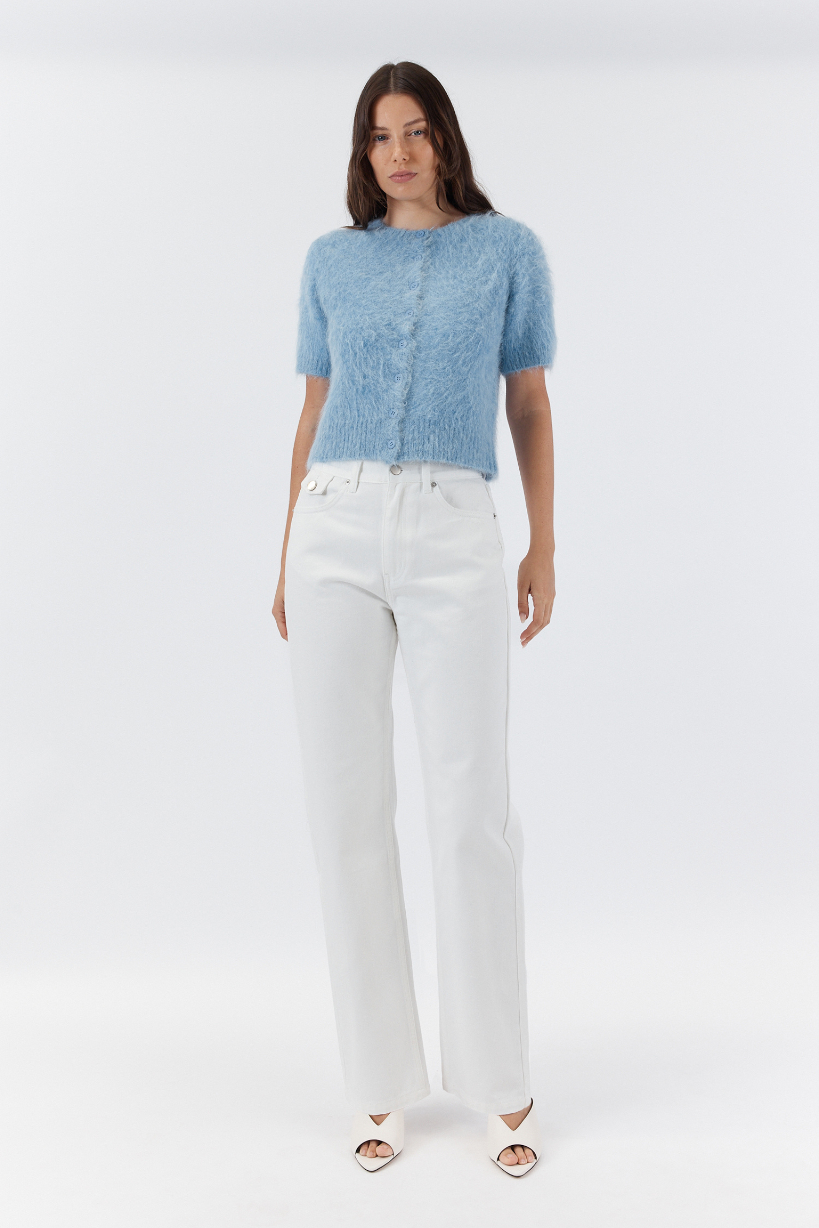 Elly Cardigan - Sky