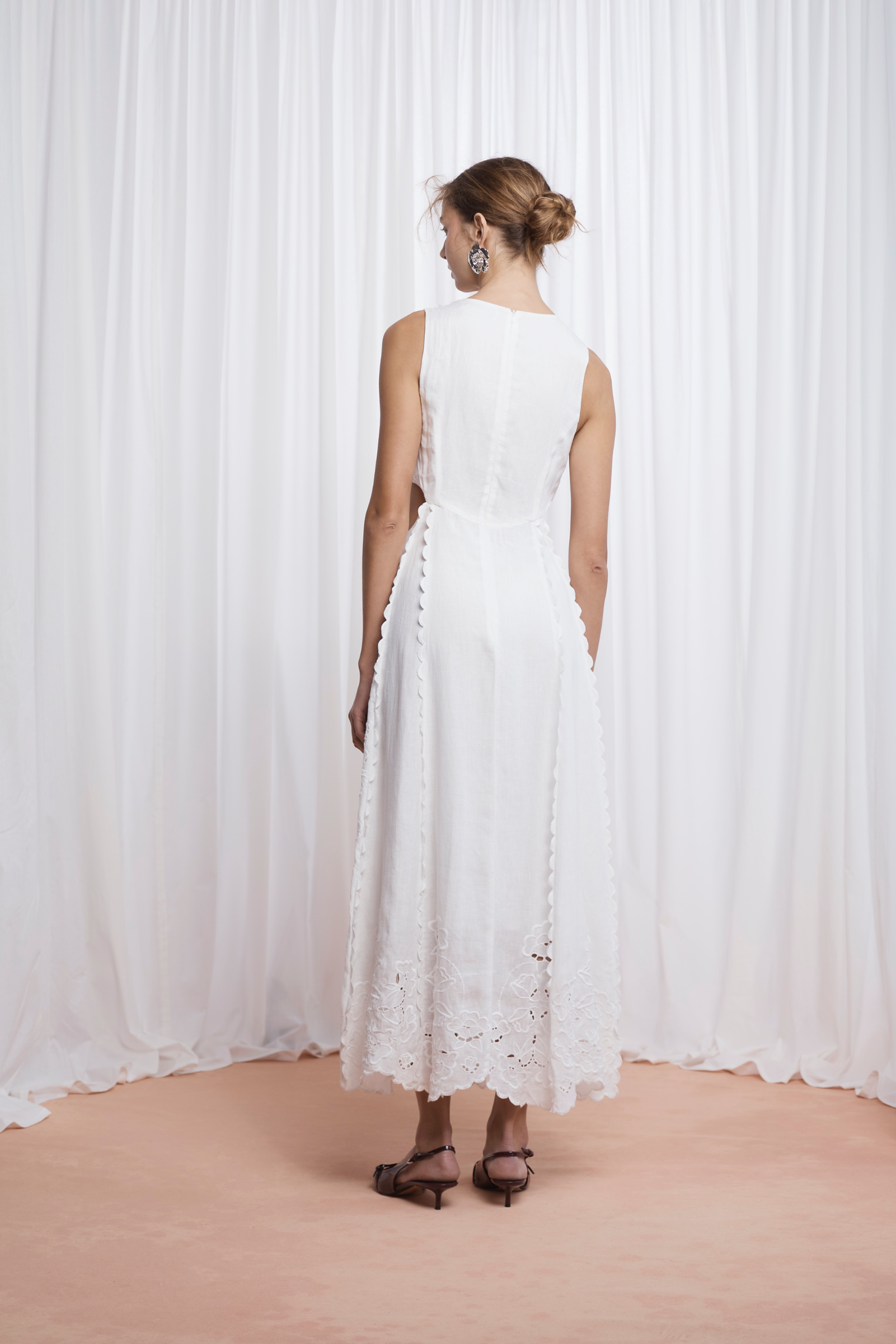Amelia Dress - White