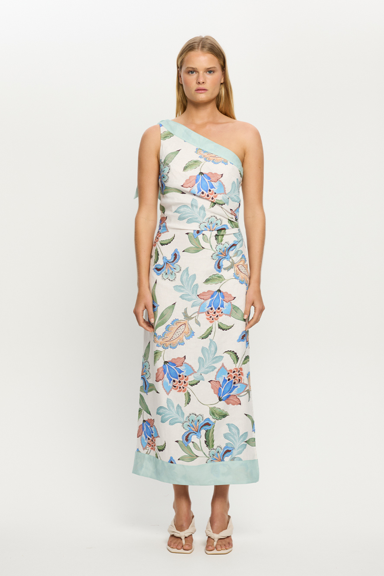 Azure Midi Dress