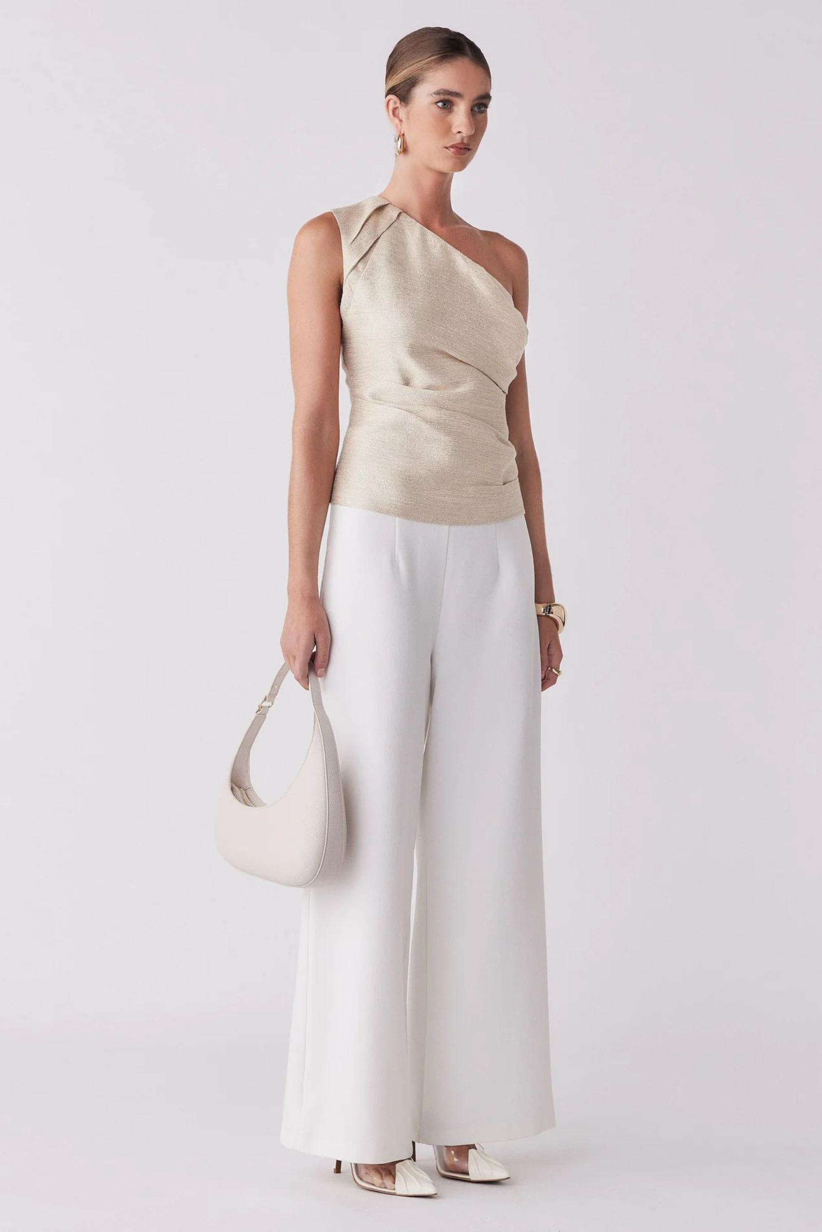 Golden Hour Top - Light Gold