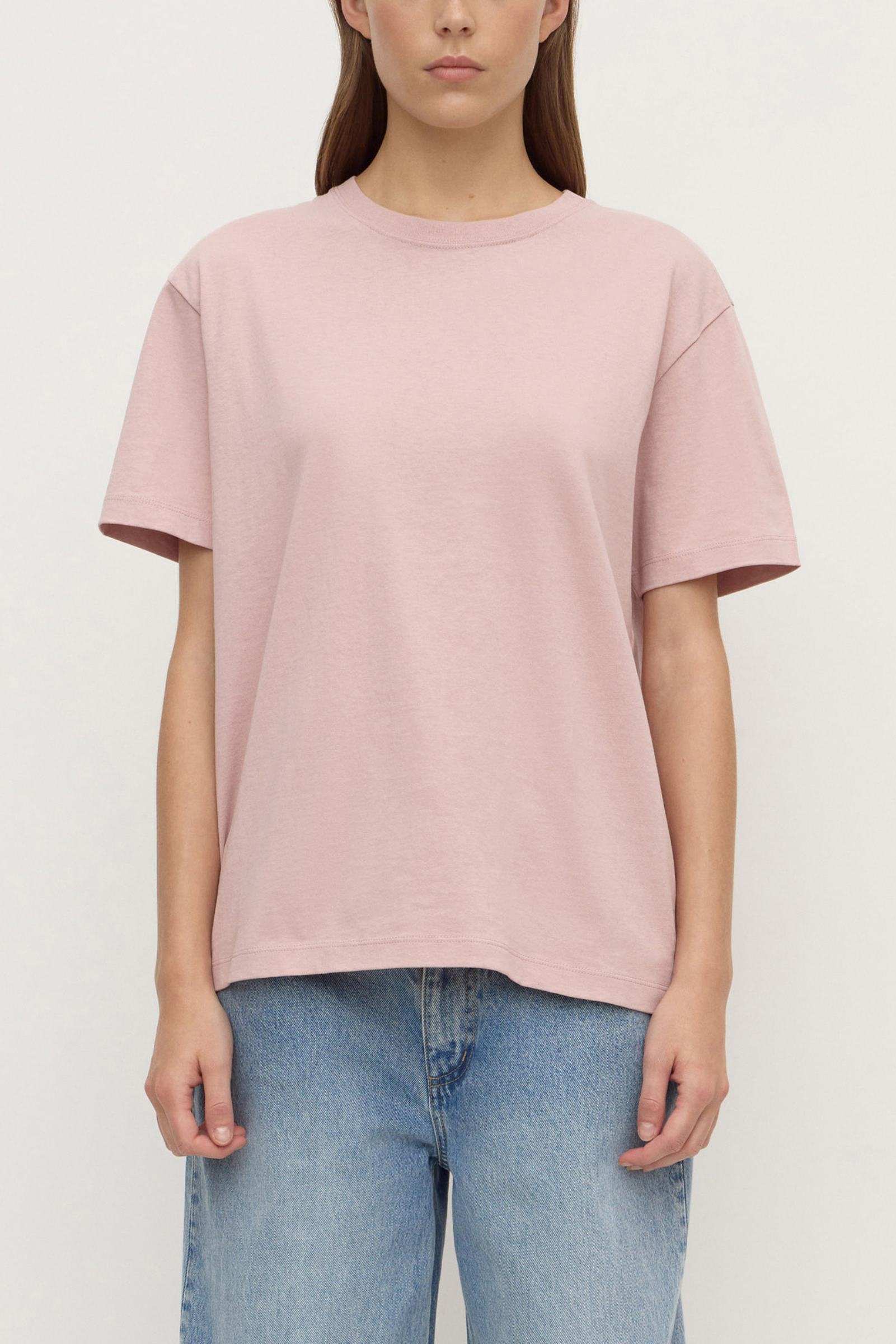 Organic Base Tee - Blush