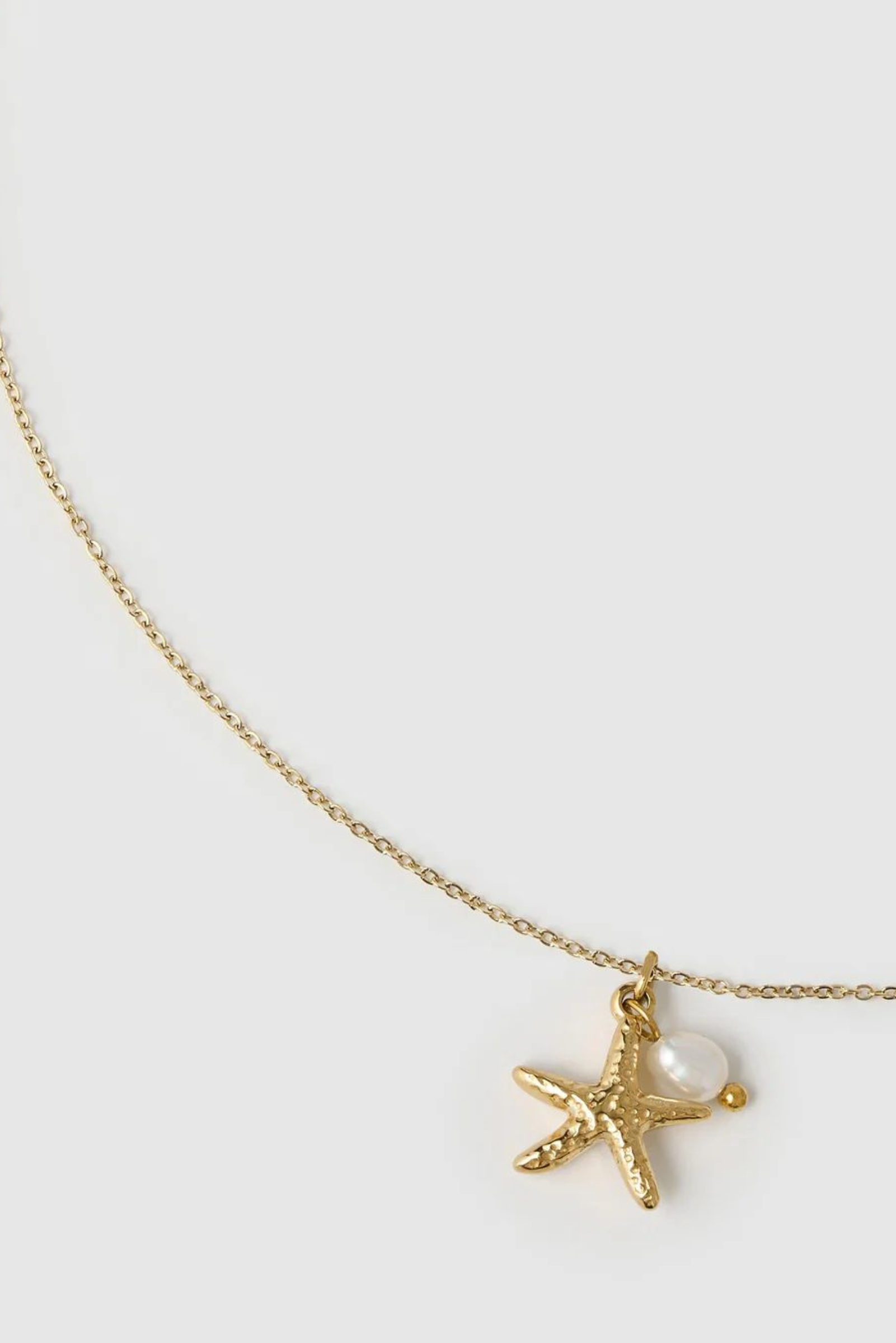 Laguna Pearl Necklace - Gold