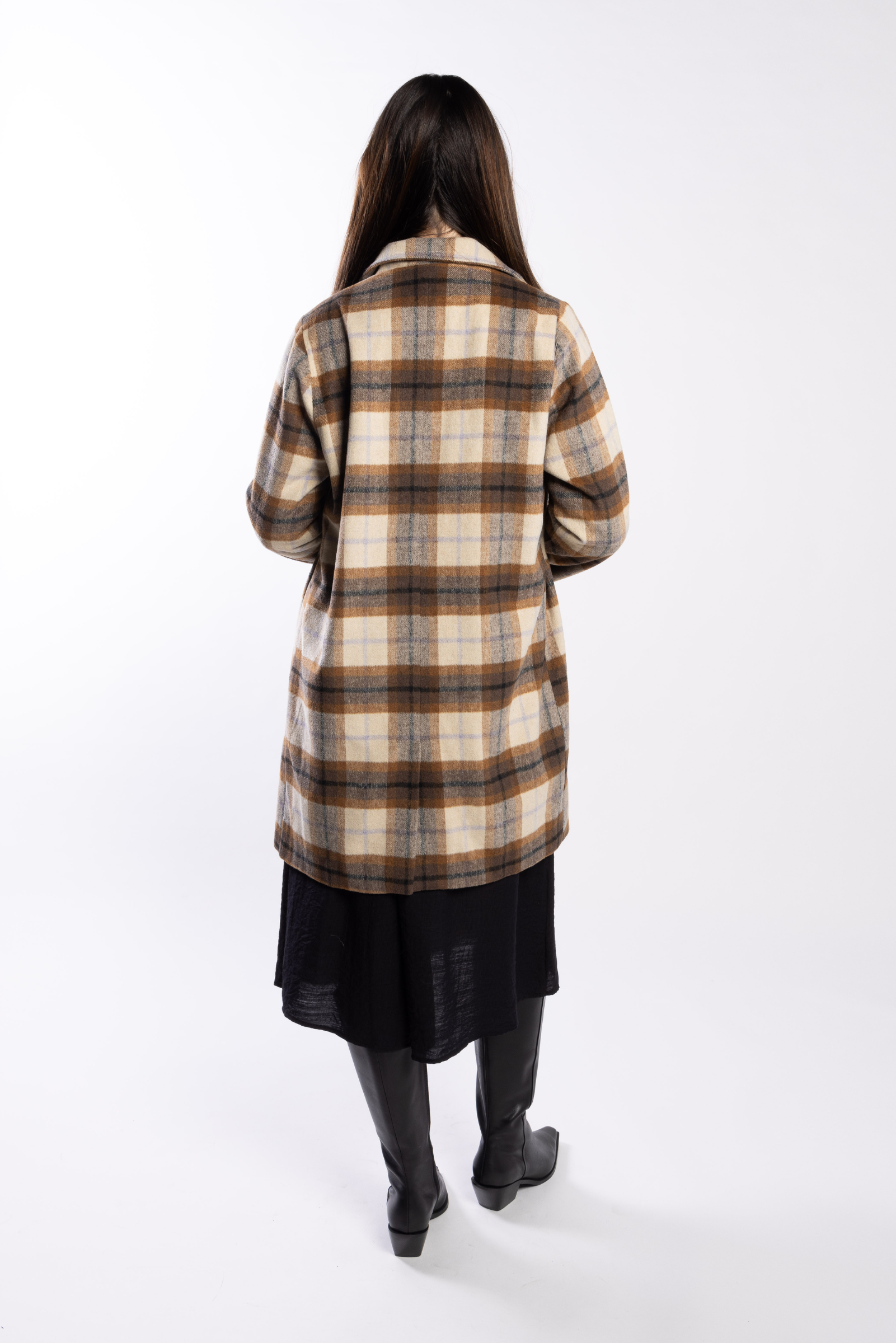 Glacier Coat - Autumn Check