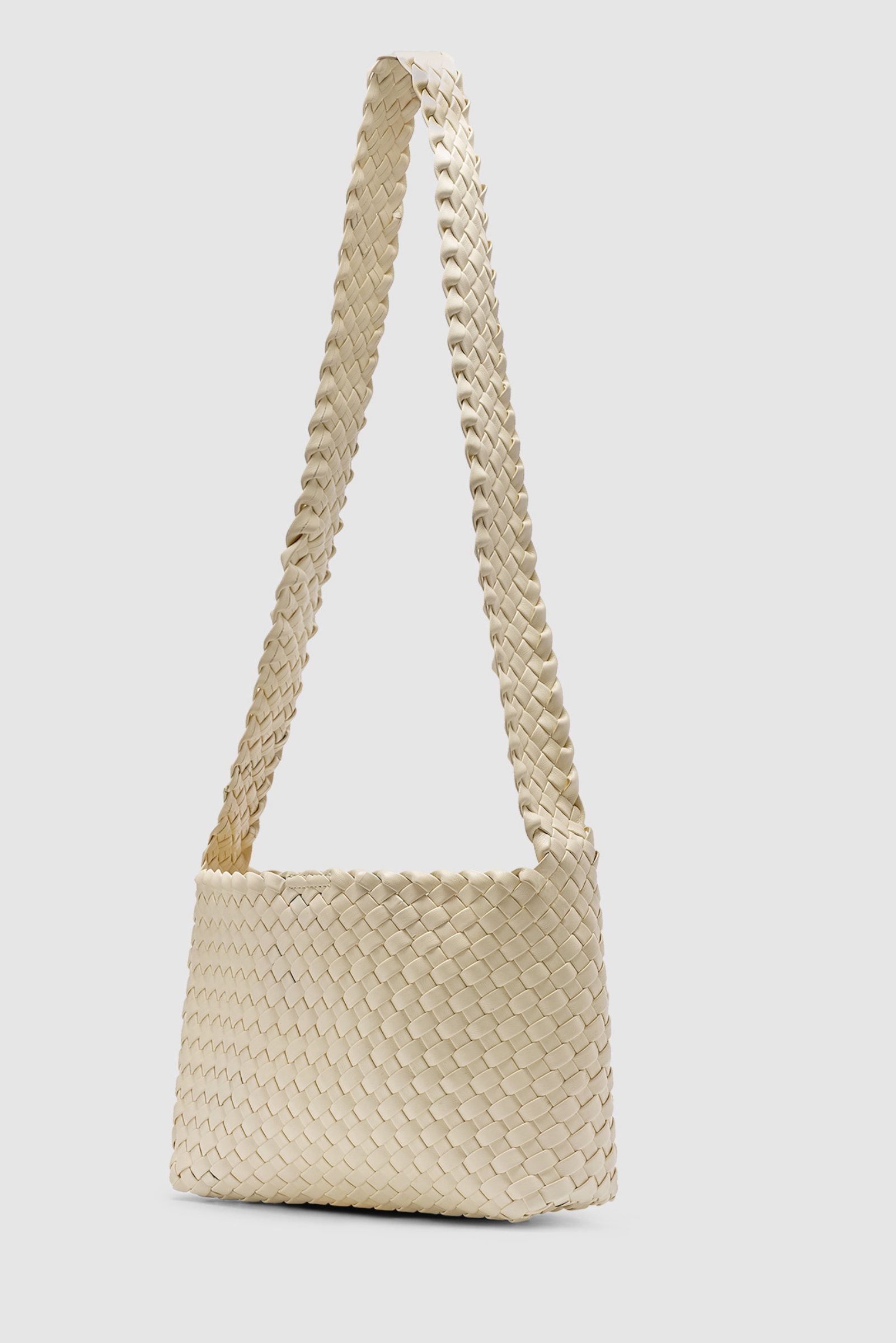 Luca Woven Crossbody - Butter