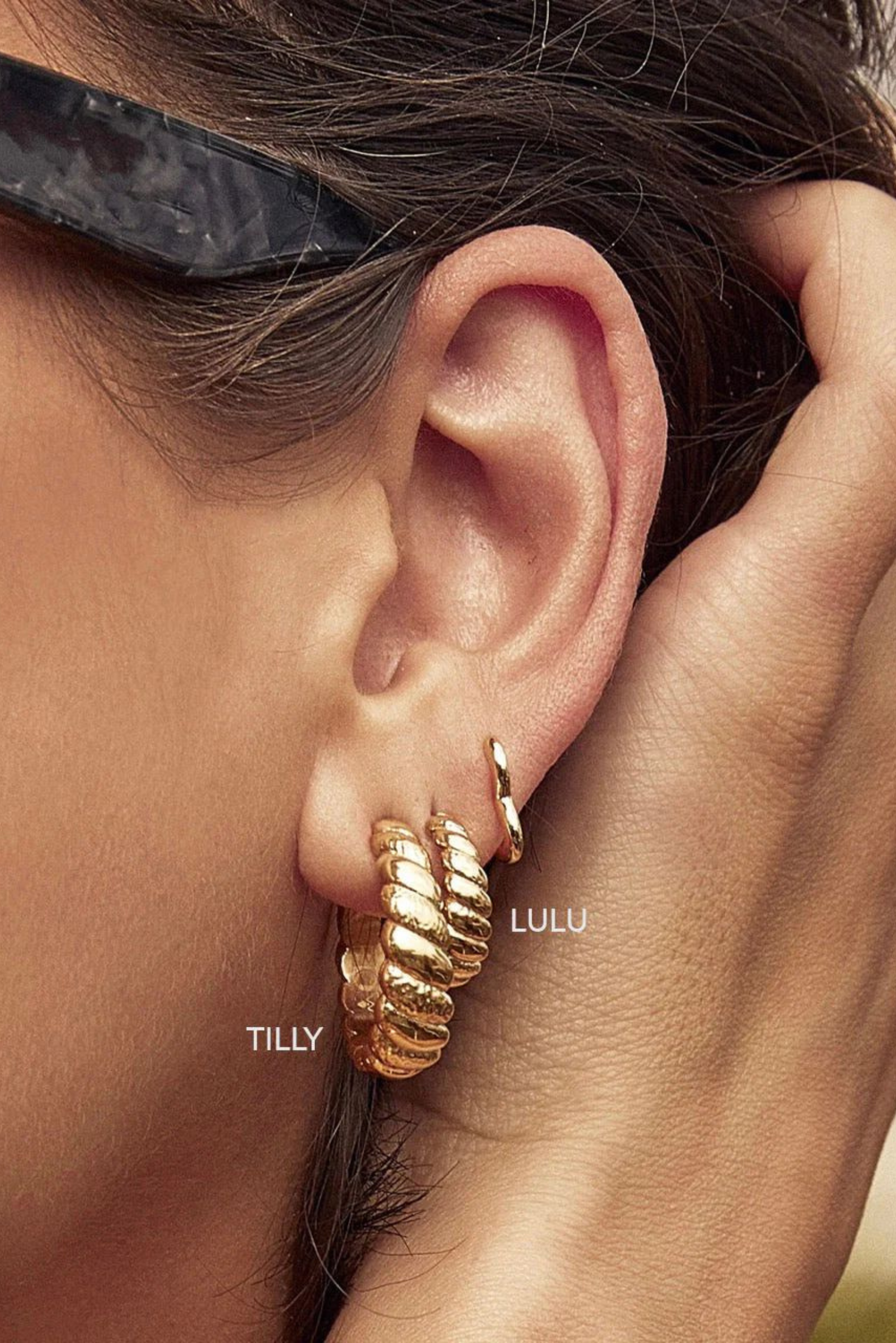 Tilly Earrings - Gold