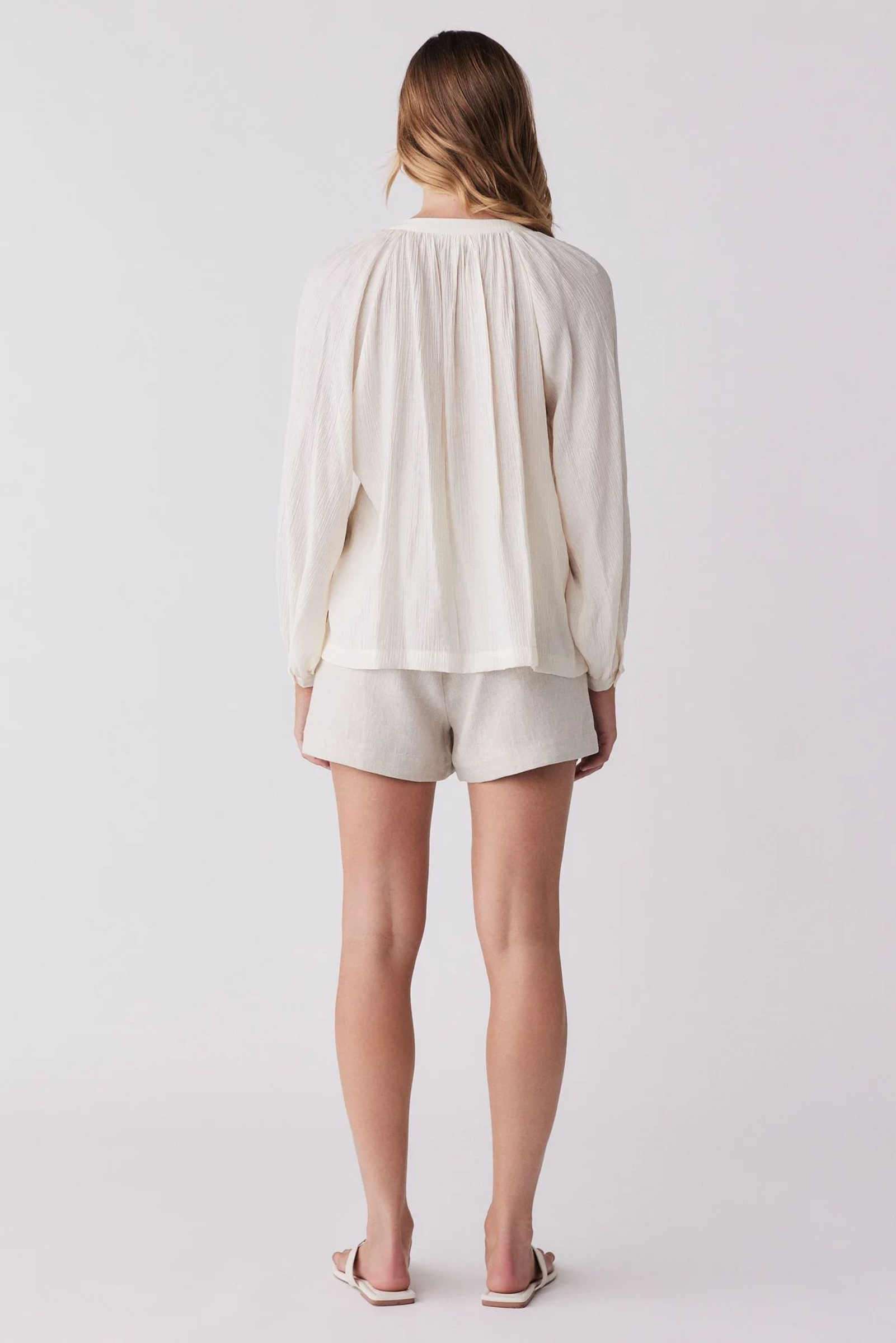 Panoramic Blouse - Vanilla