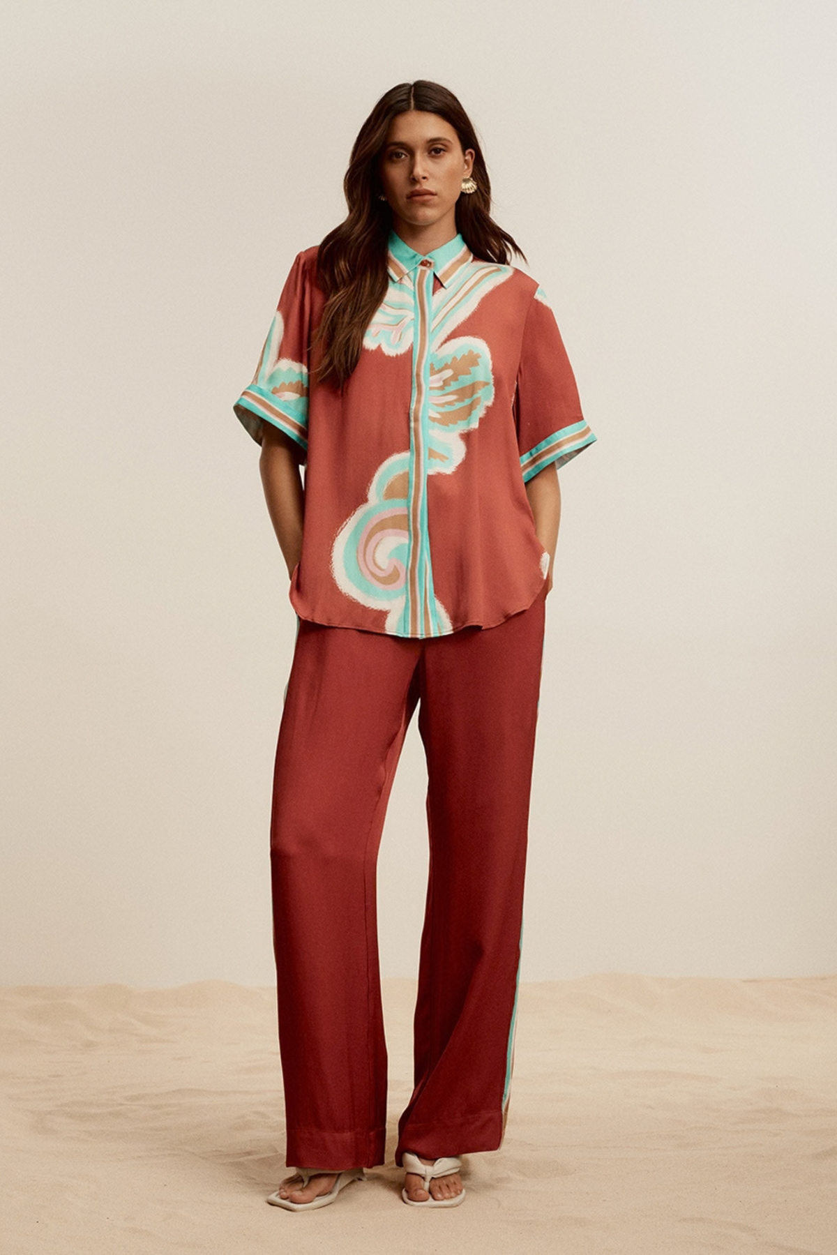 Enzo Shirt - Maroon