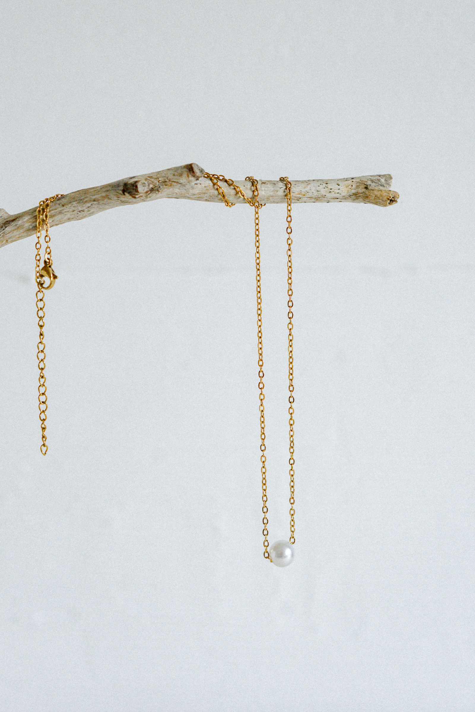 Pearl Necklace - Gold