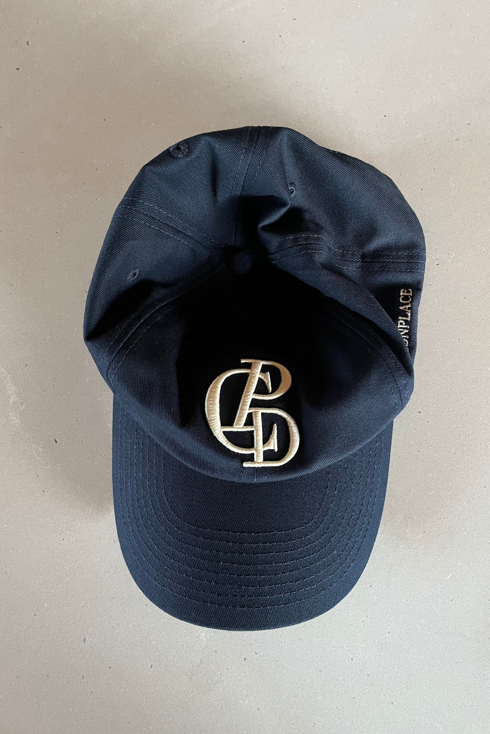 Classic Cap - Navy & Cream