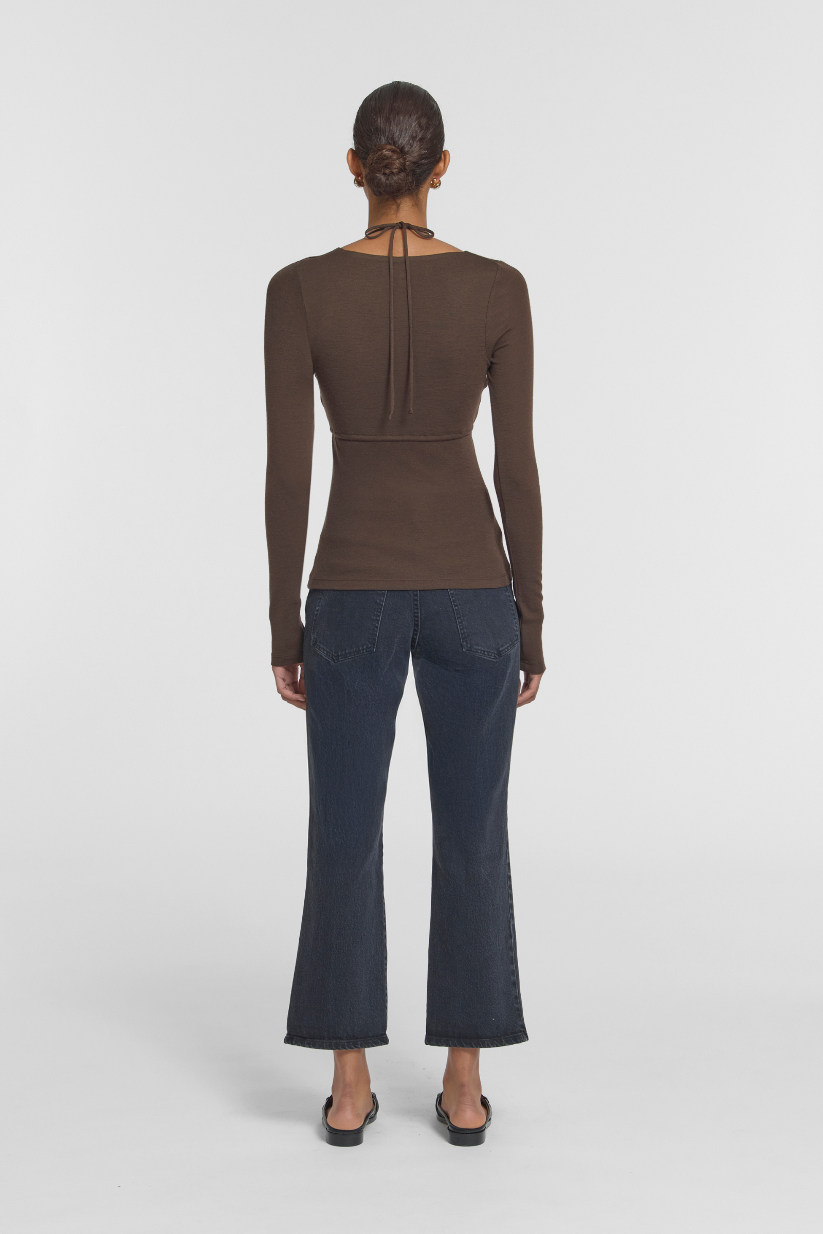Priscilla Top - Chocolate